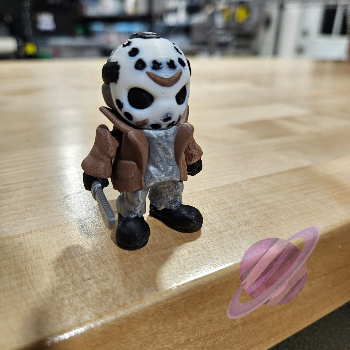 CRYSTAL LAKE-3D PRINTED STRAW BUDDY