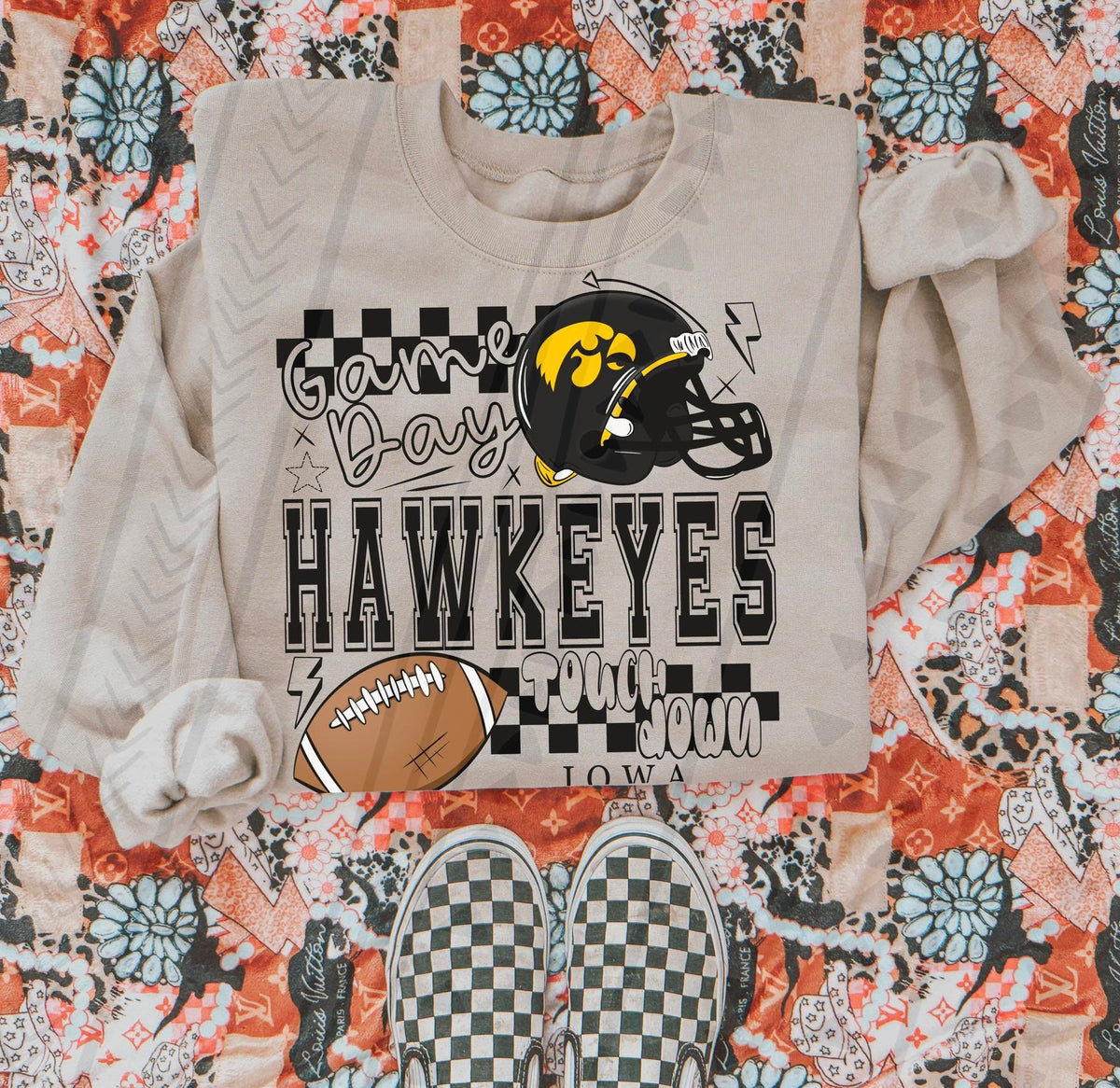 GAME DAY COLLEGE COLLECTION-CREWNECK SWEATSHIRT