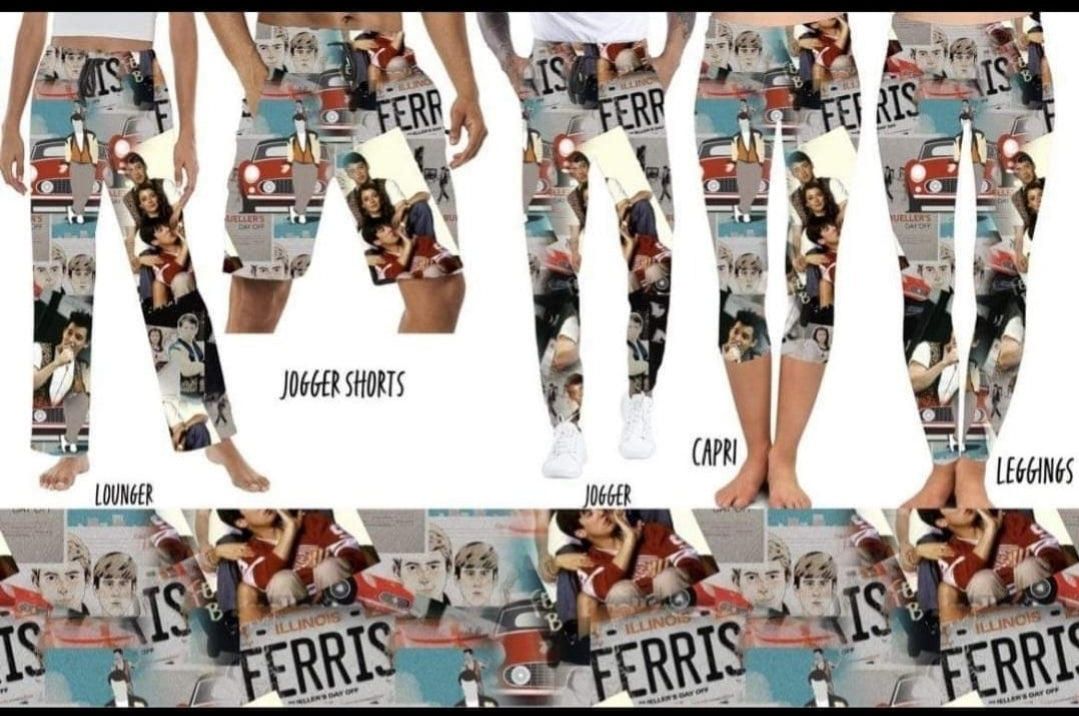 Ferris leggings, capris and joggers with pockets