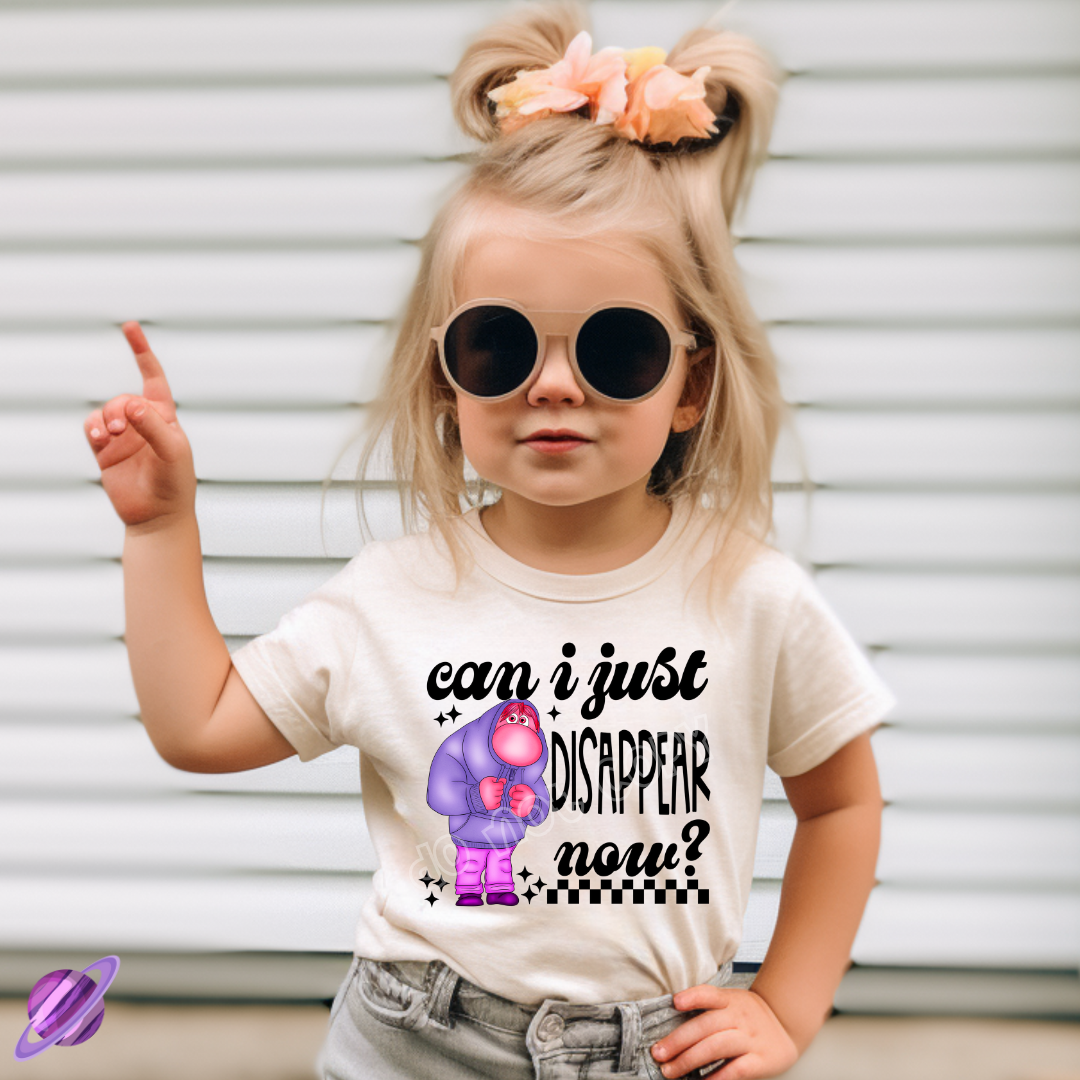 CAN I JUST DISAPPEAR TEE