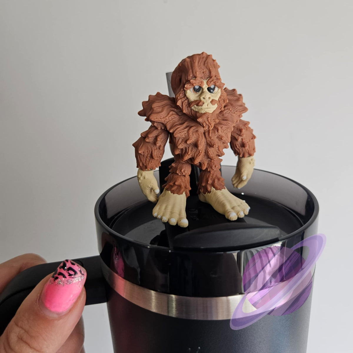 BIG FOOT 3D PRINTED STRAW BUDDY