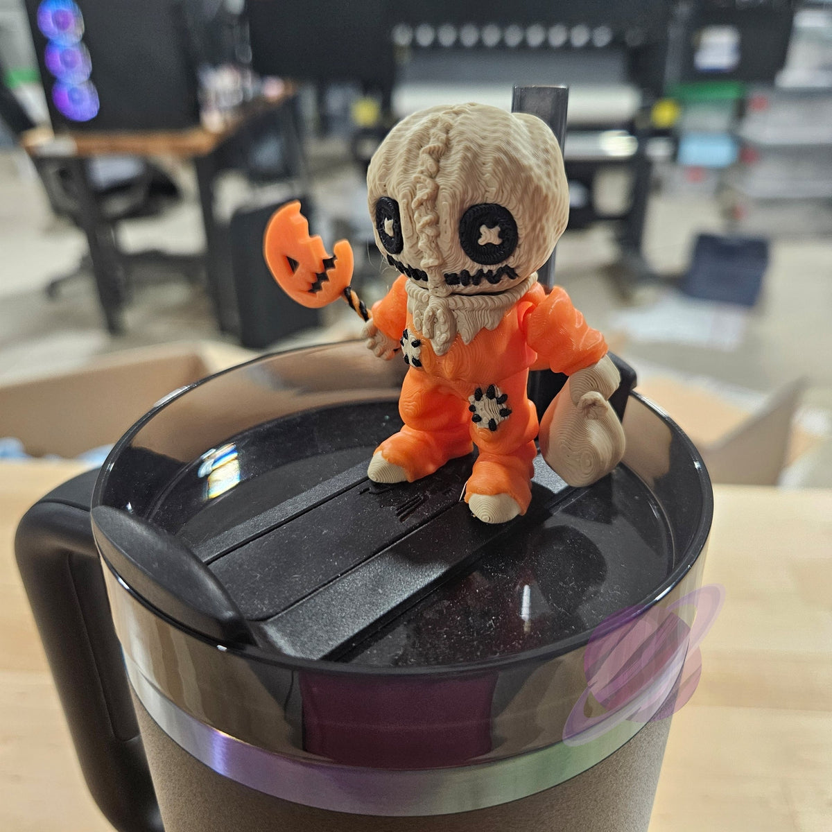 TRICK OR TREAT-3D PRINTED STRAW BUDDY