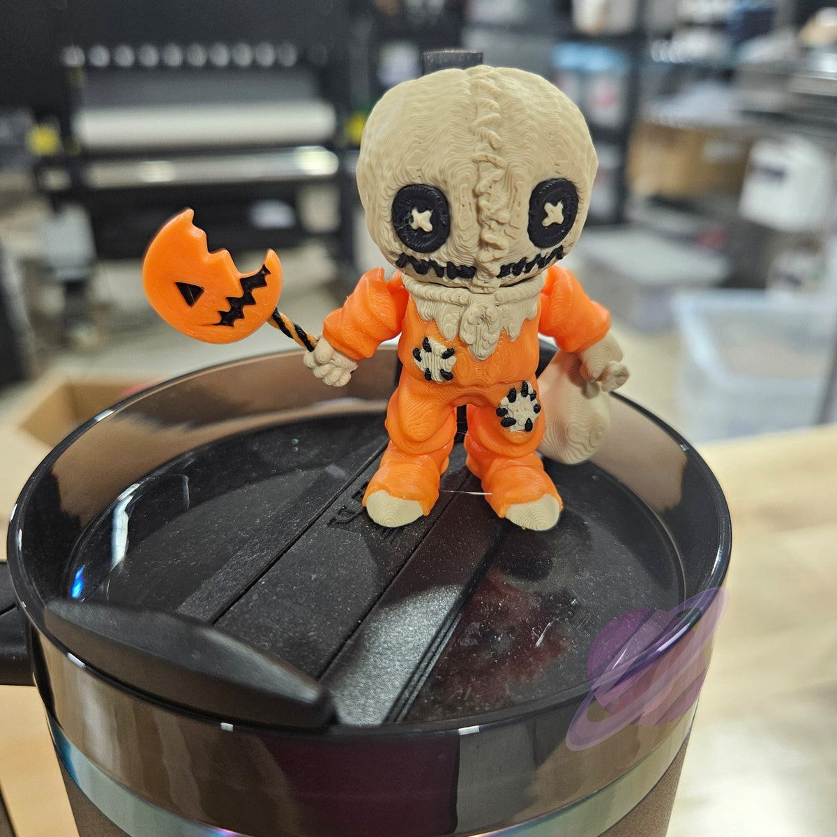 TRICK OR TREAT-3D PRINTED STRAW BUDDY