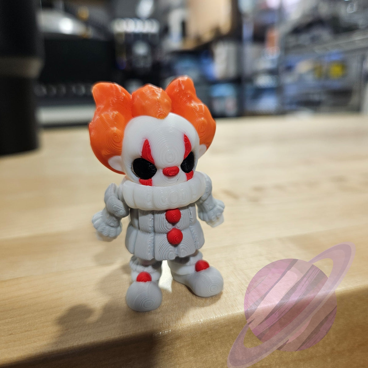FLOAT CLOWN-3D PRINTED STRAW BUDDY