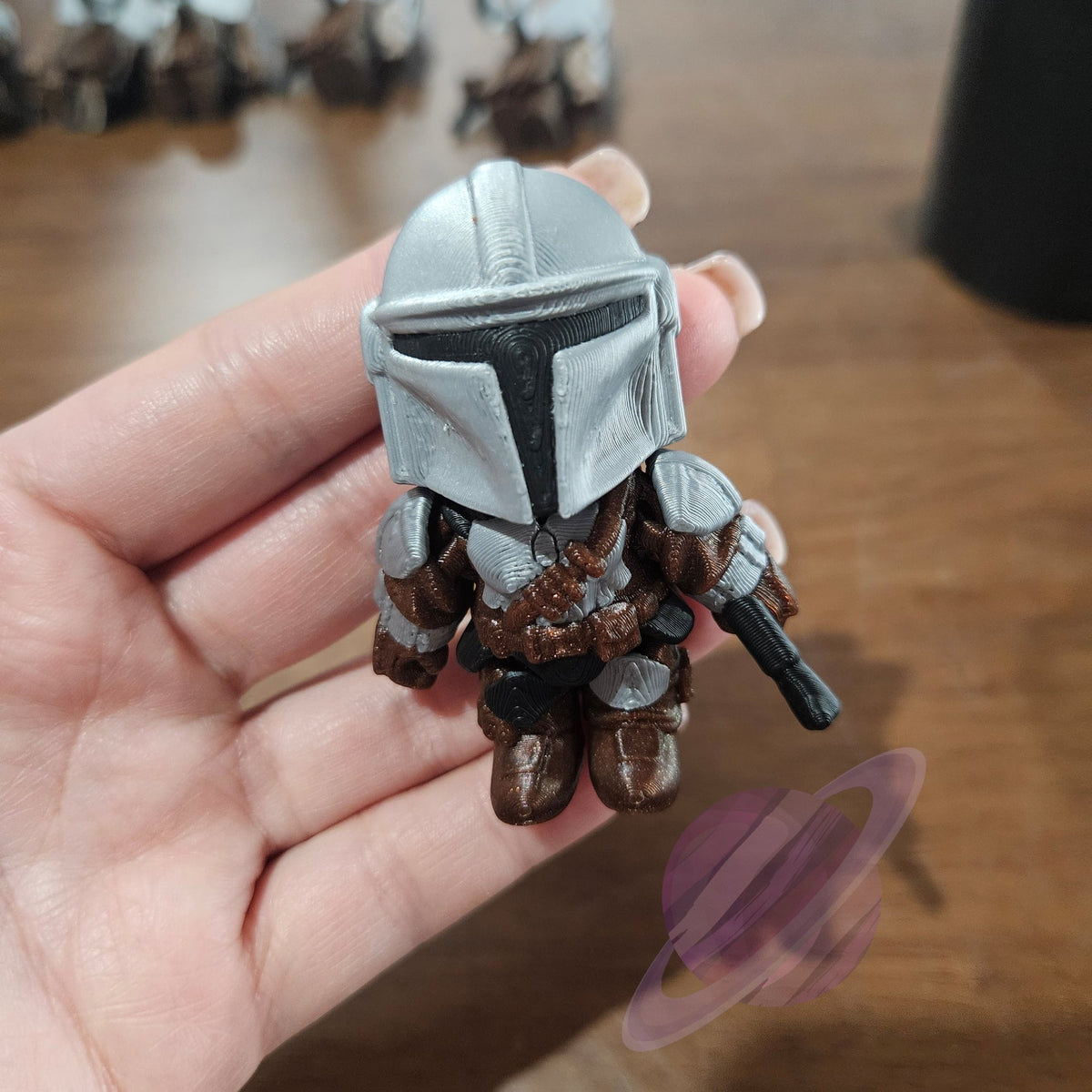 MANDO-3D PRINTED STRAW BUDDY