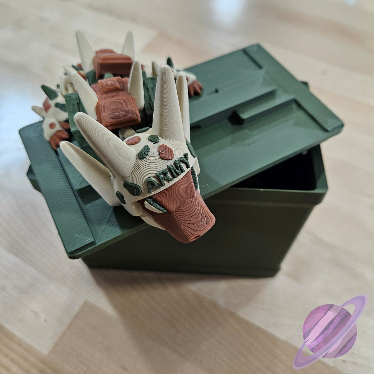 3D PRINTED ARMY DRAGON