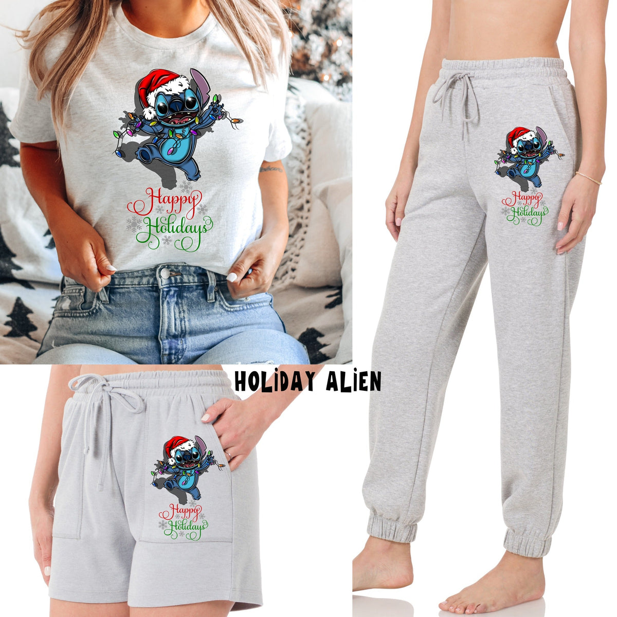 LOUNGEWEAR RUN-HOLIDAY A TEE- PREORDER CLOSING 9/30