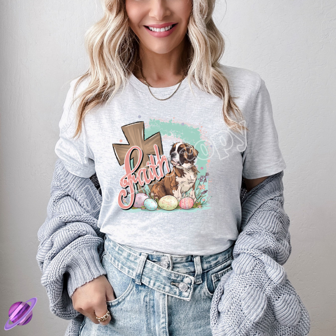 FAITH ST BERNARD TEE