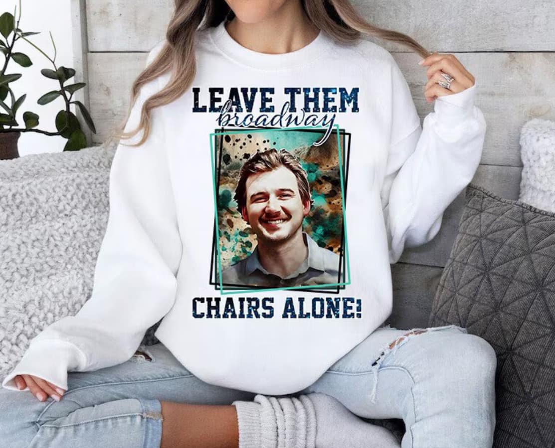 LEAVE THEM CHAIRS - CREW NECK SWEATSHIRT