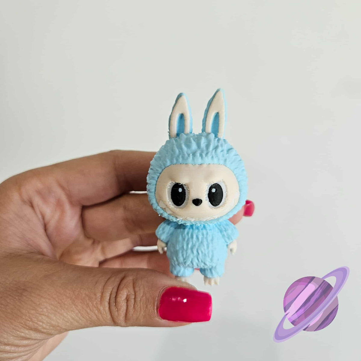 BLUE LABU-3D PRINTED STRAW BUDDY