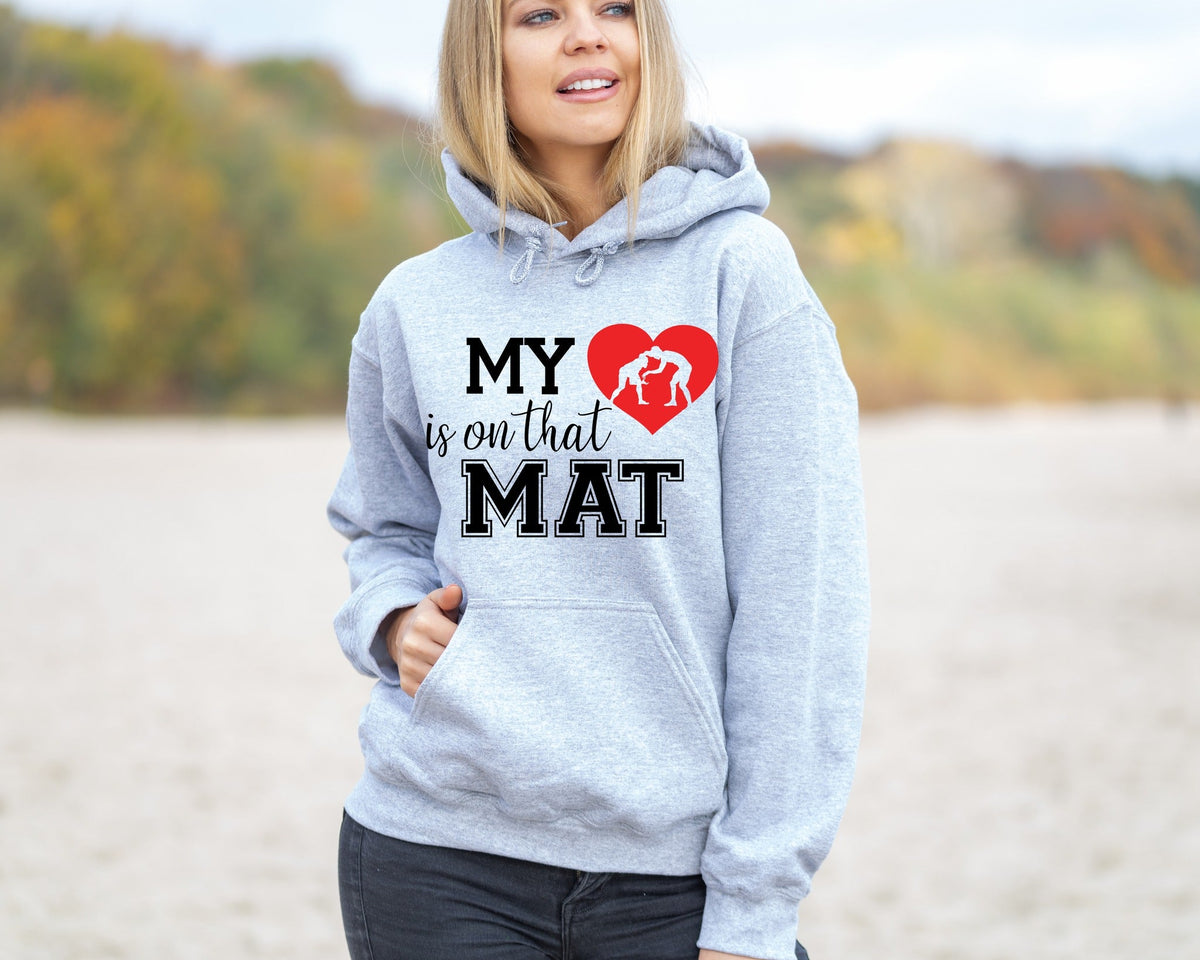 BATCH 63-WRESTLING HEART HOODIE