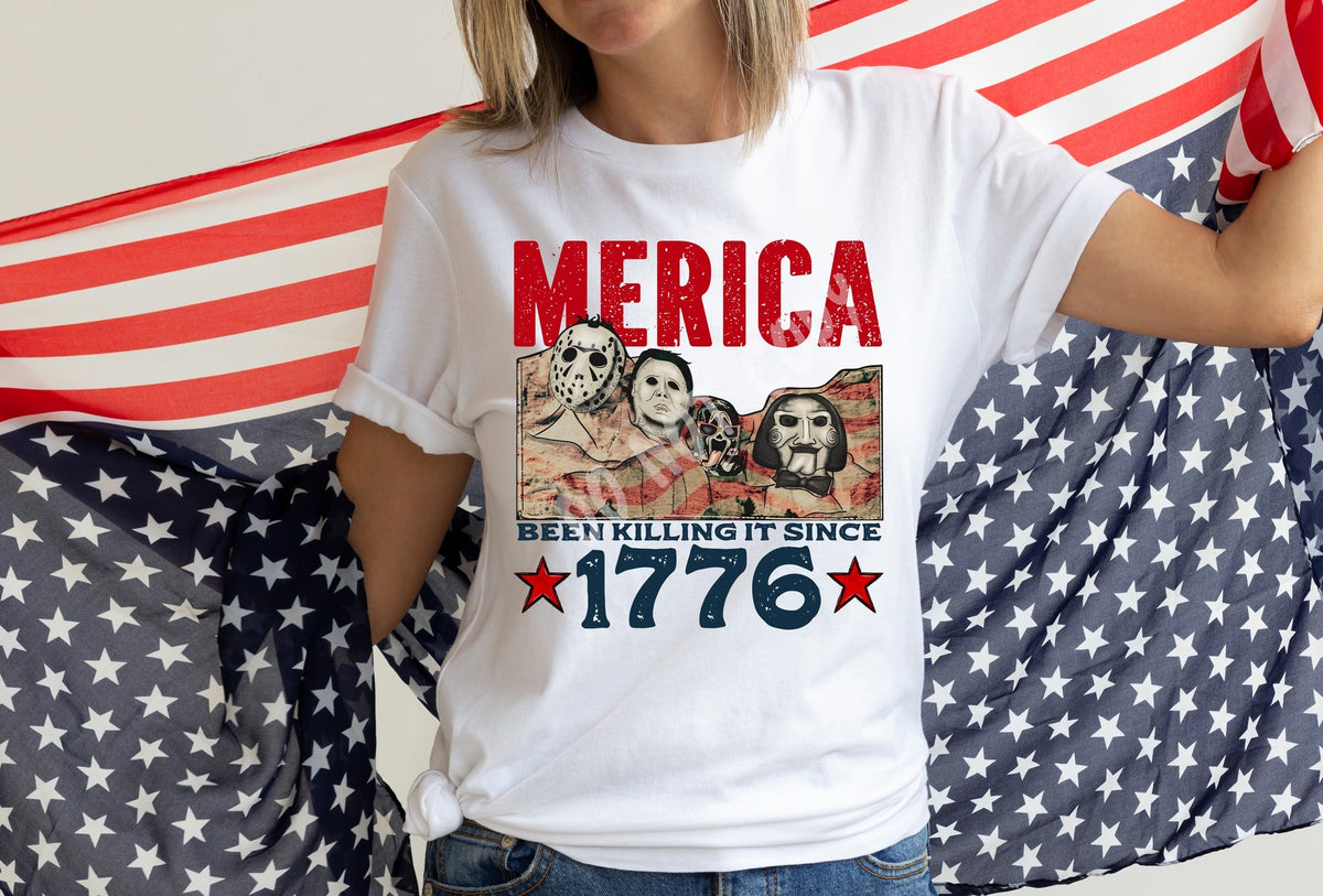 MERICA 1776- UNISEX TEE ADULTS/KIDS