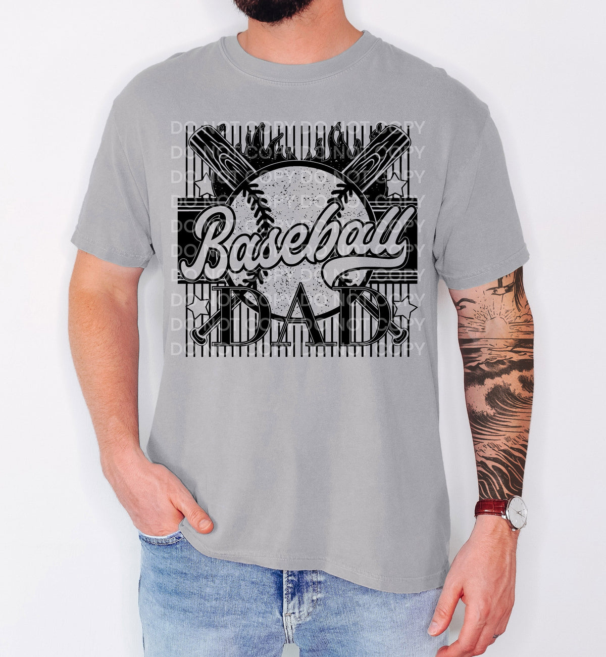 BASEBALL DAD TEE
