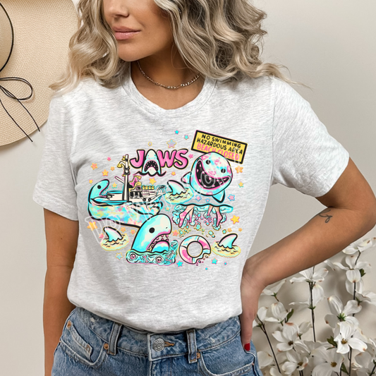 BEACH CLOSED - UNISEX TEE ADULTS/KIDS