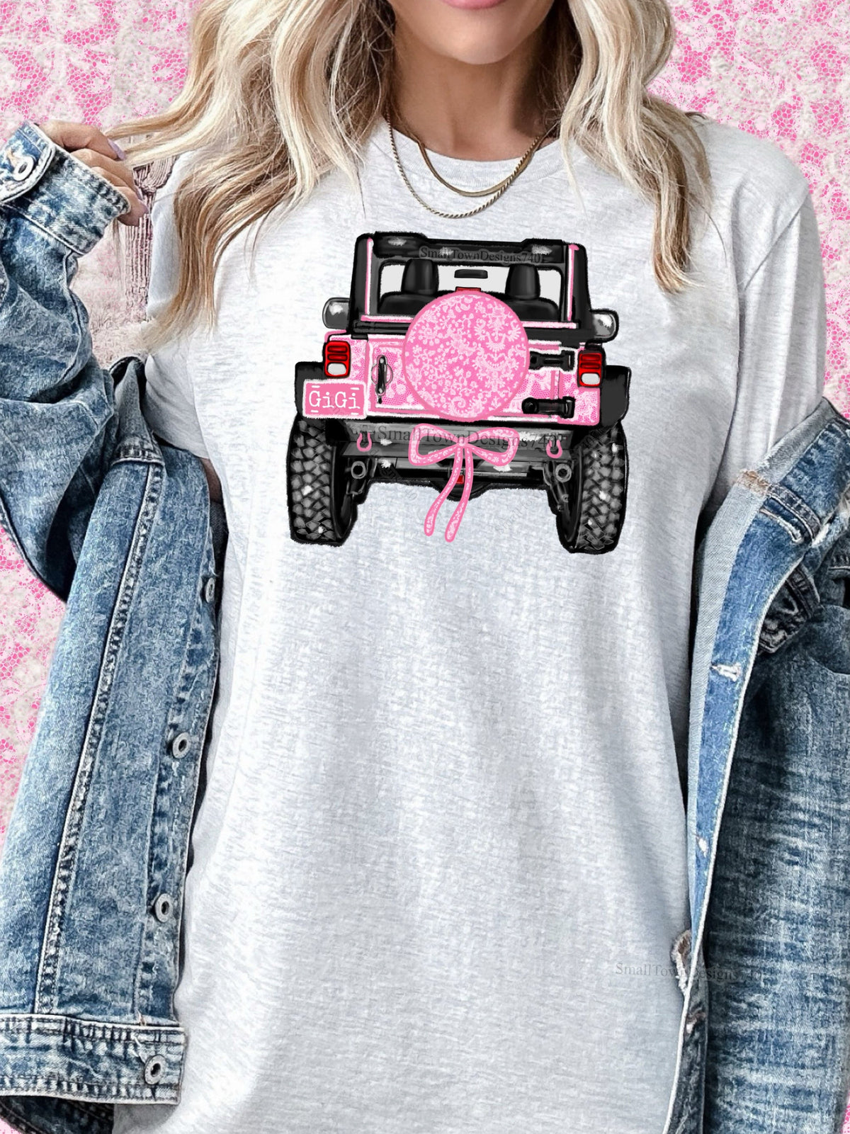 BOW JP PINK COLLECTION TEES (MULTIPLE OPTIONS)
