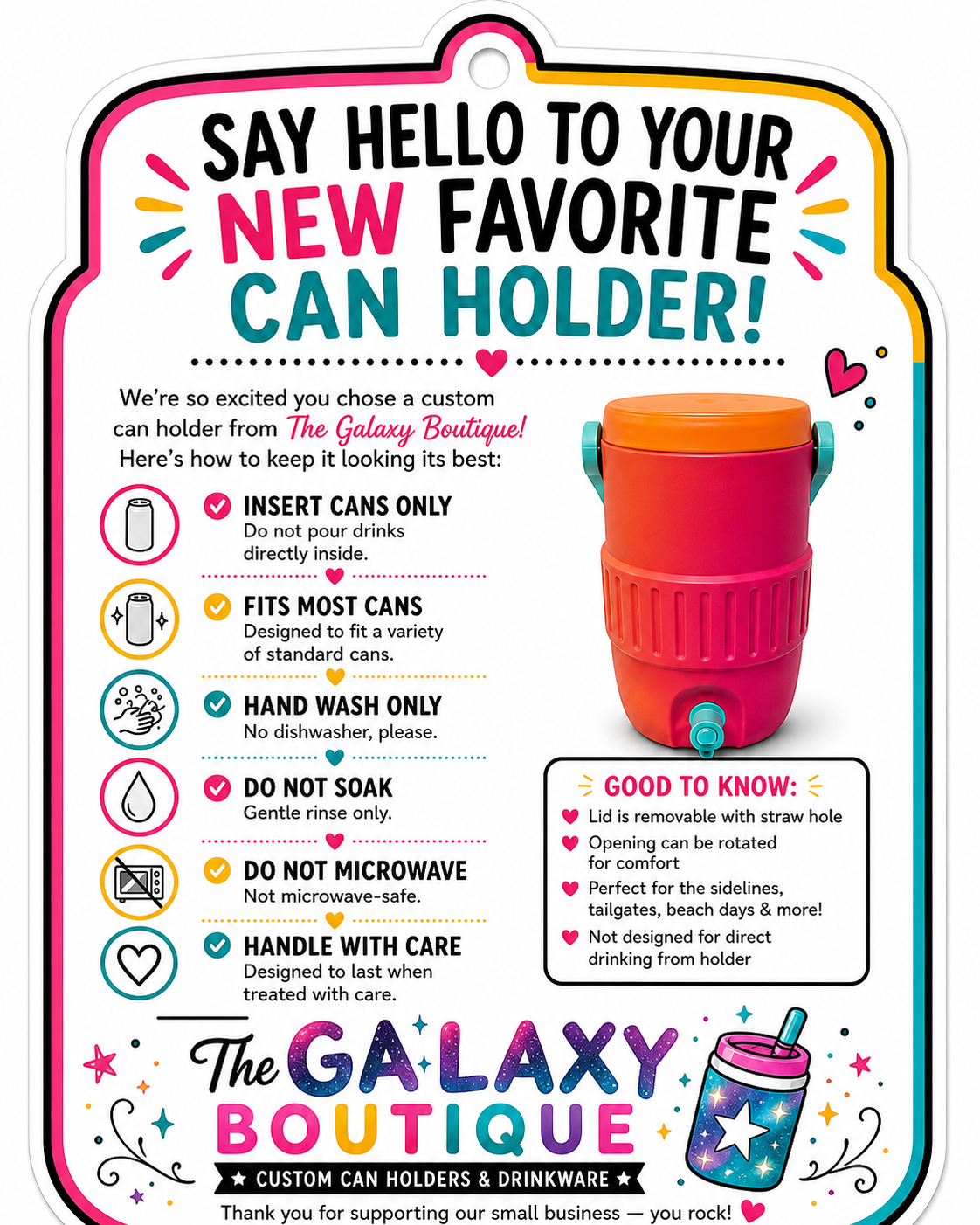 JAY-3D PRINTED CUSTOM 12 OUNCE CAN HOLDERS