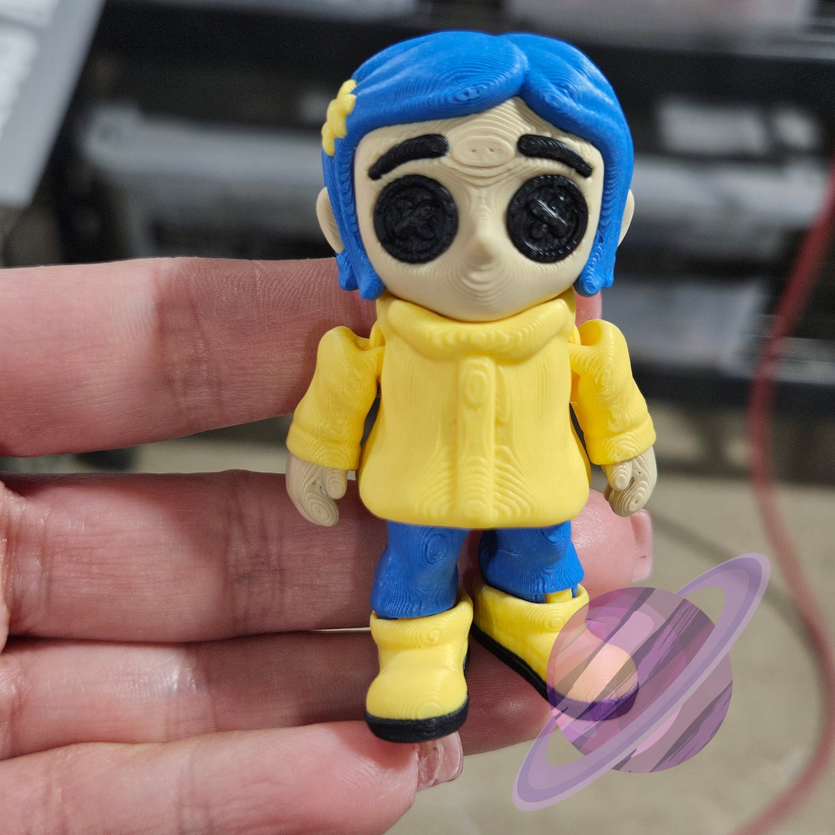 BUTTON EYES-3D PRINTED STRAW BUDDY