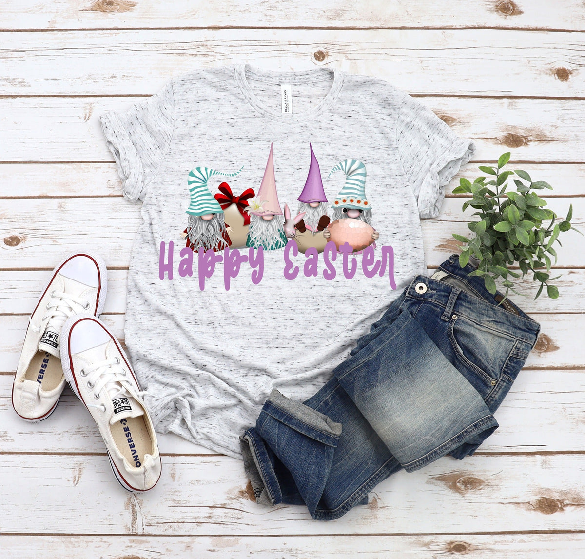 SPRING BASH RUN-EASTER GNOMES TEE