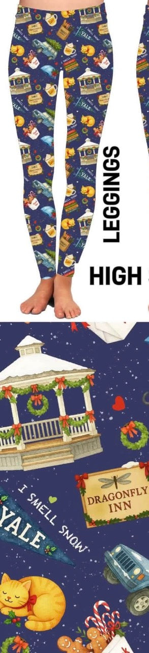 Gilmore christmas leggings