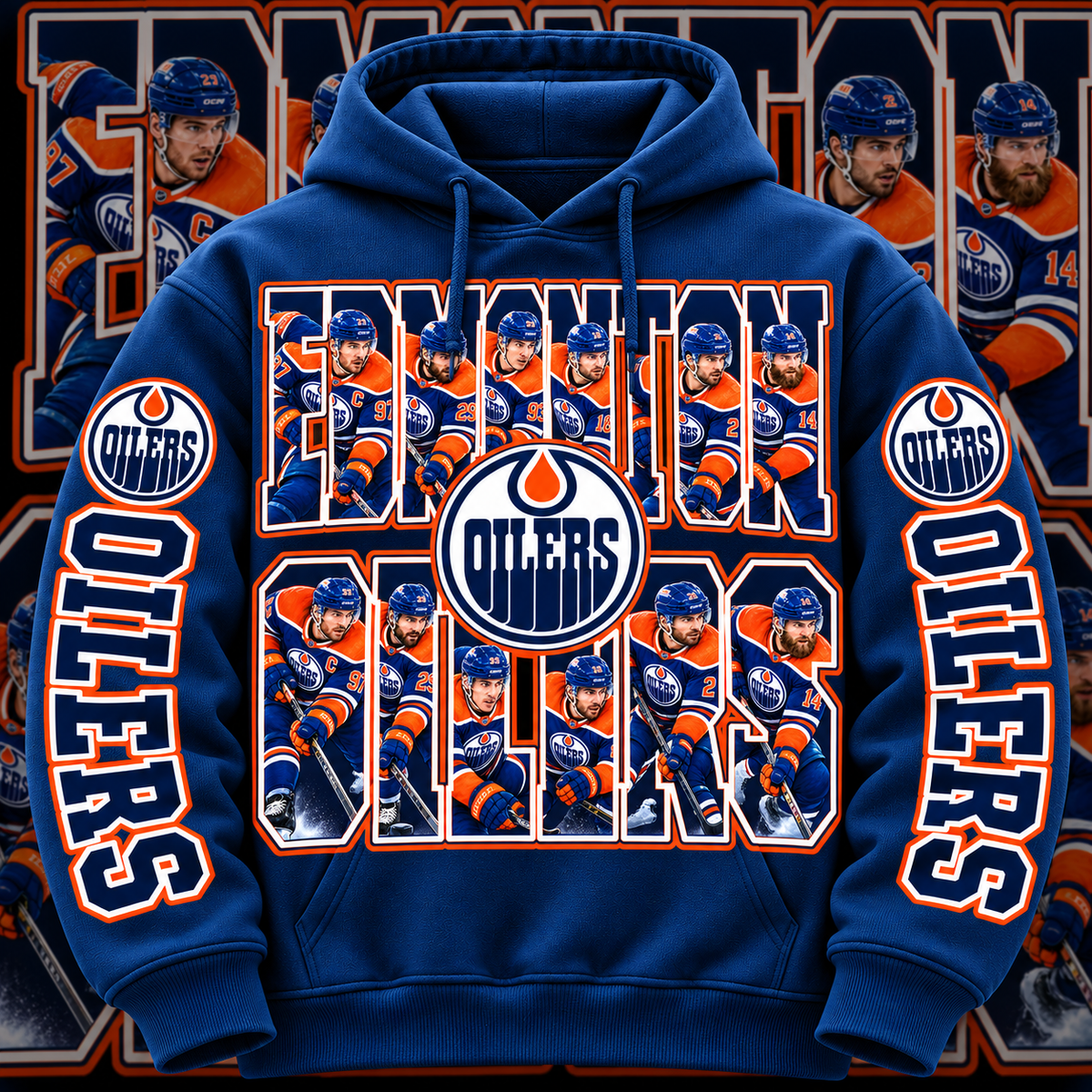 HOCKEY HOODIE COLLECTION W/ SLEEVE PRINT GROUP 1