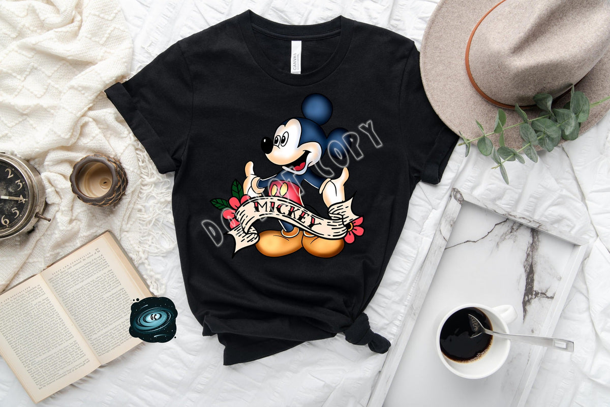 TATTOO RUN- MOUSE 5 TEE