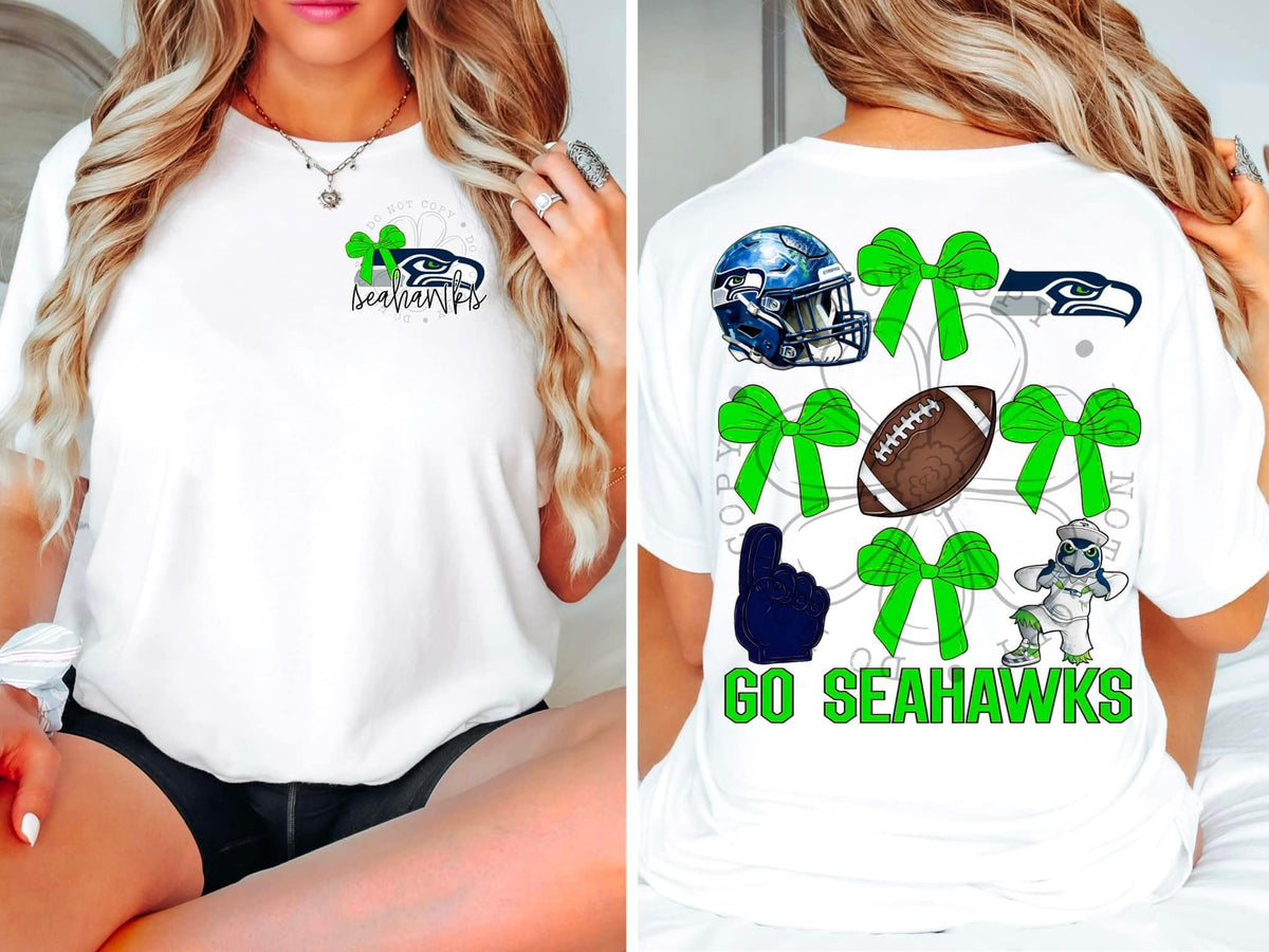 SHAWKS DOUBLE SIDED TEE