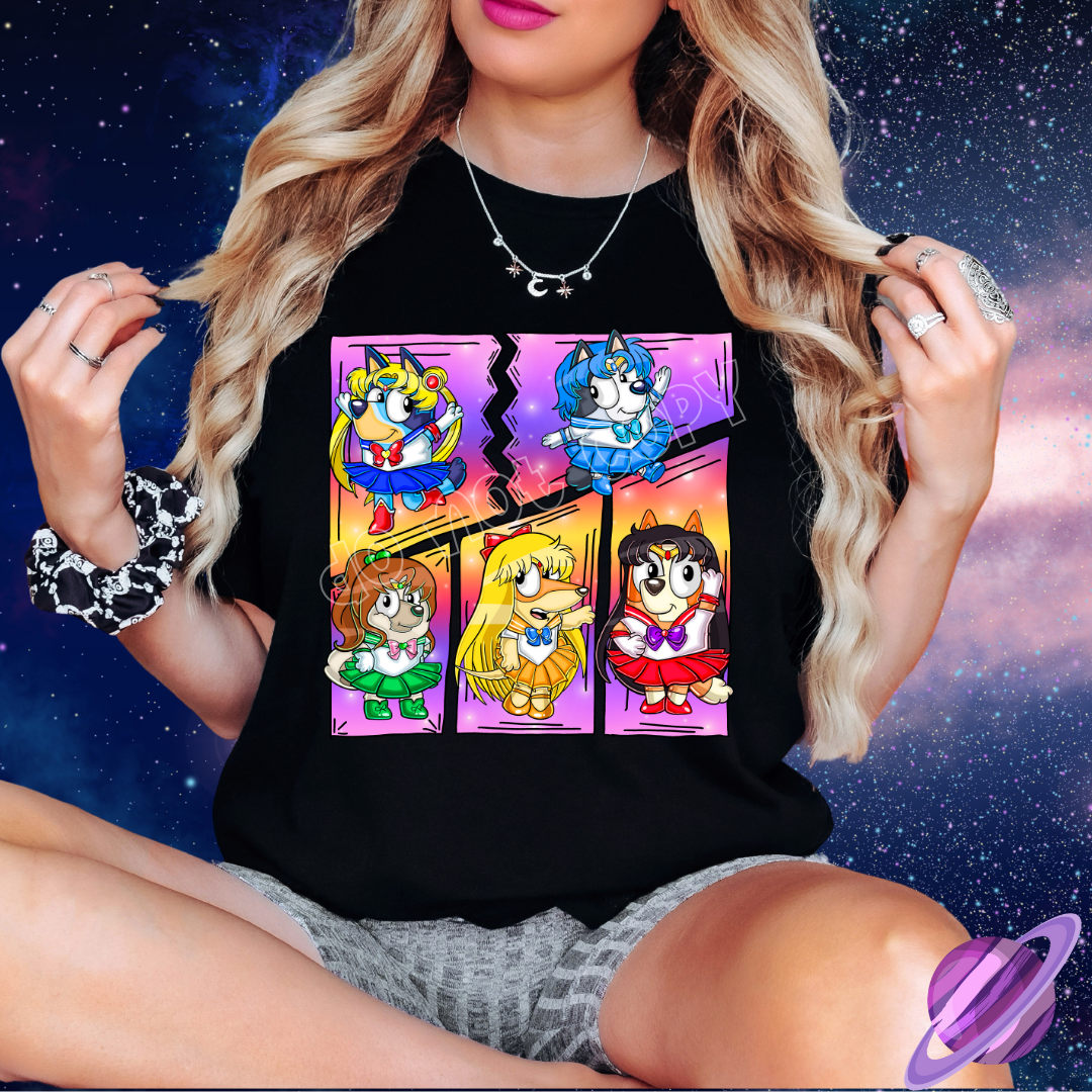 SM BLU TEE