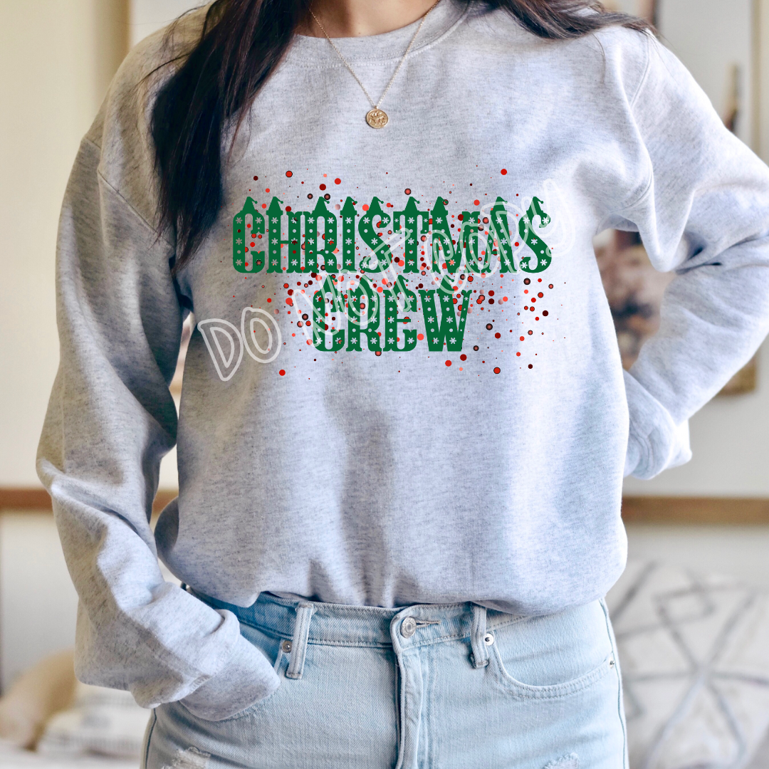 CHRISTMAS CREW - CREWNECK SWEATSHIRT
