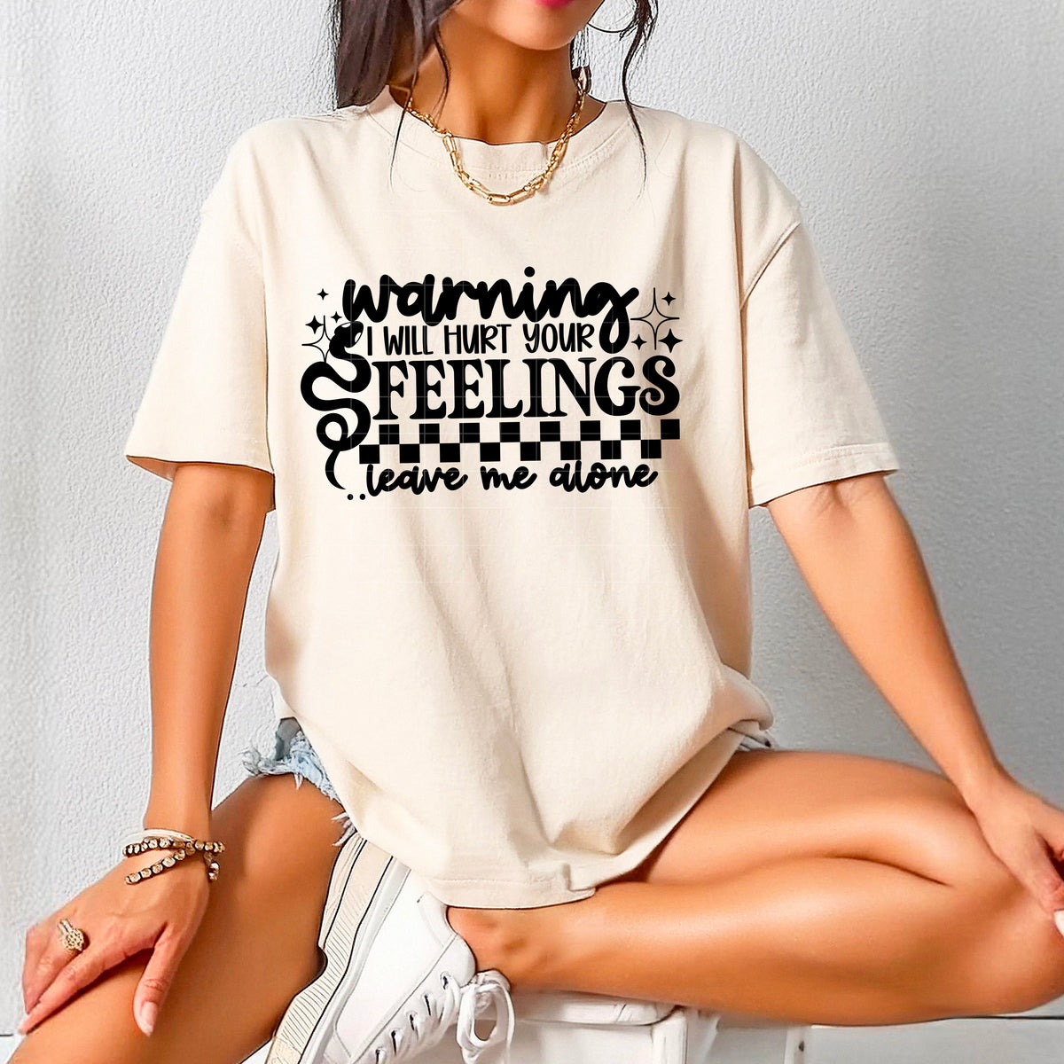 WARNING TEE