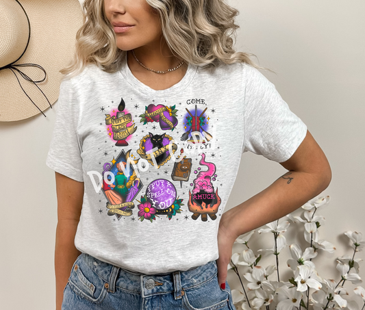 HALLOWEEEN PART 1 -WE FLY-UNISEX TEE ADULTS/KIDS