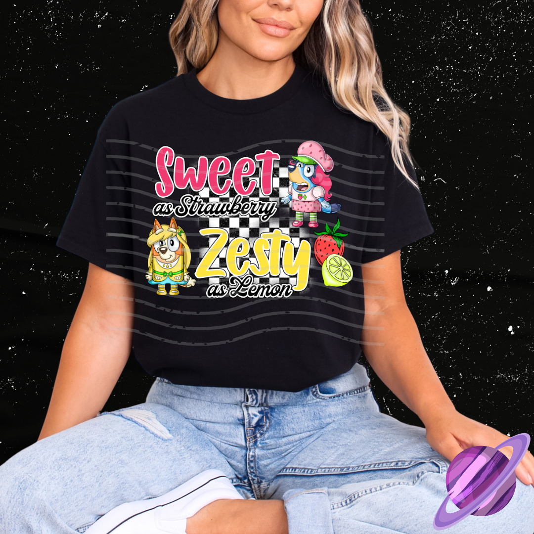 STRAWBERRY HEELER TEE
