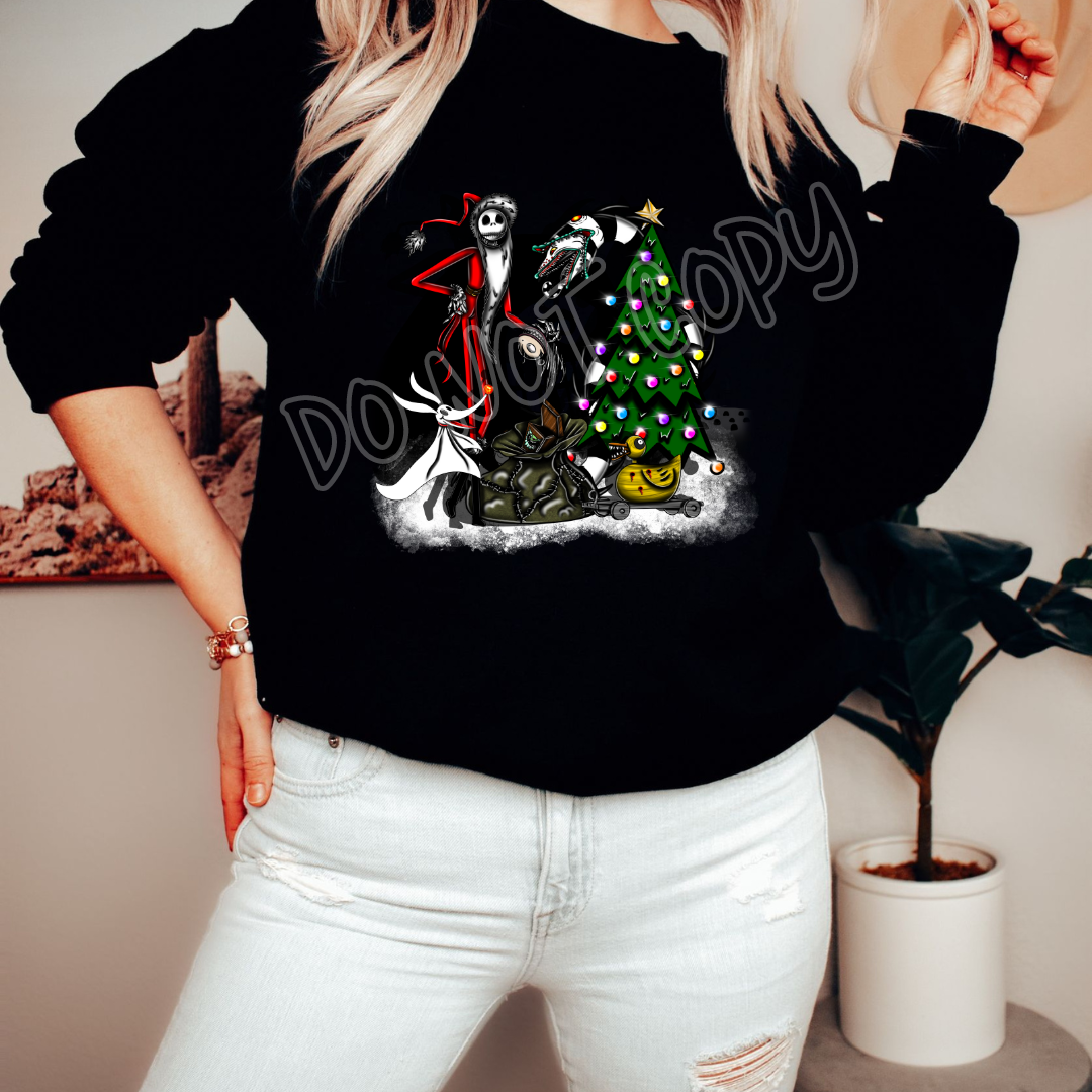 XMAS TREE - HOLIDAY RUN 1 - UNISEX TEE ADULTS/KIDS
