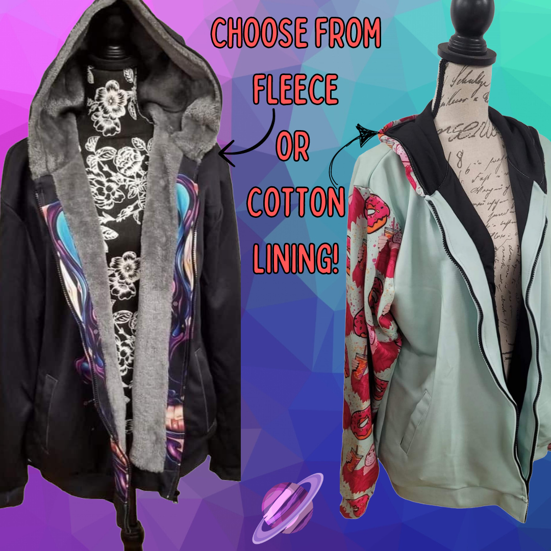 JACKET RUN 14-SPOTTED PUPS-FLEECE OR COTTON LINER-PREORDER CLOSING 12/16