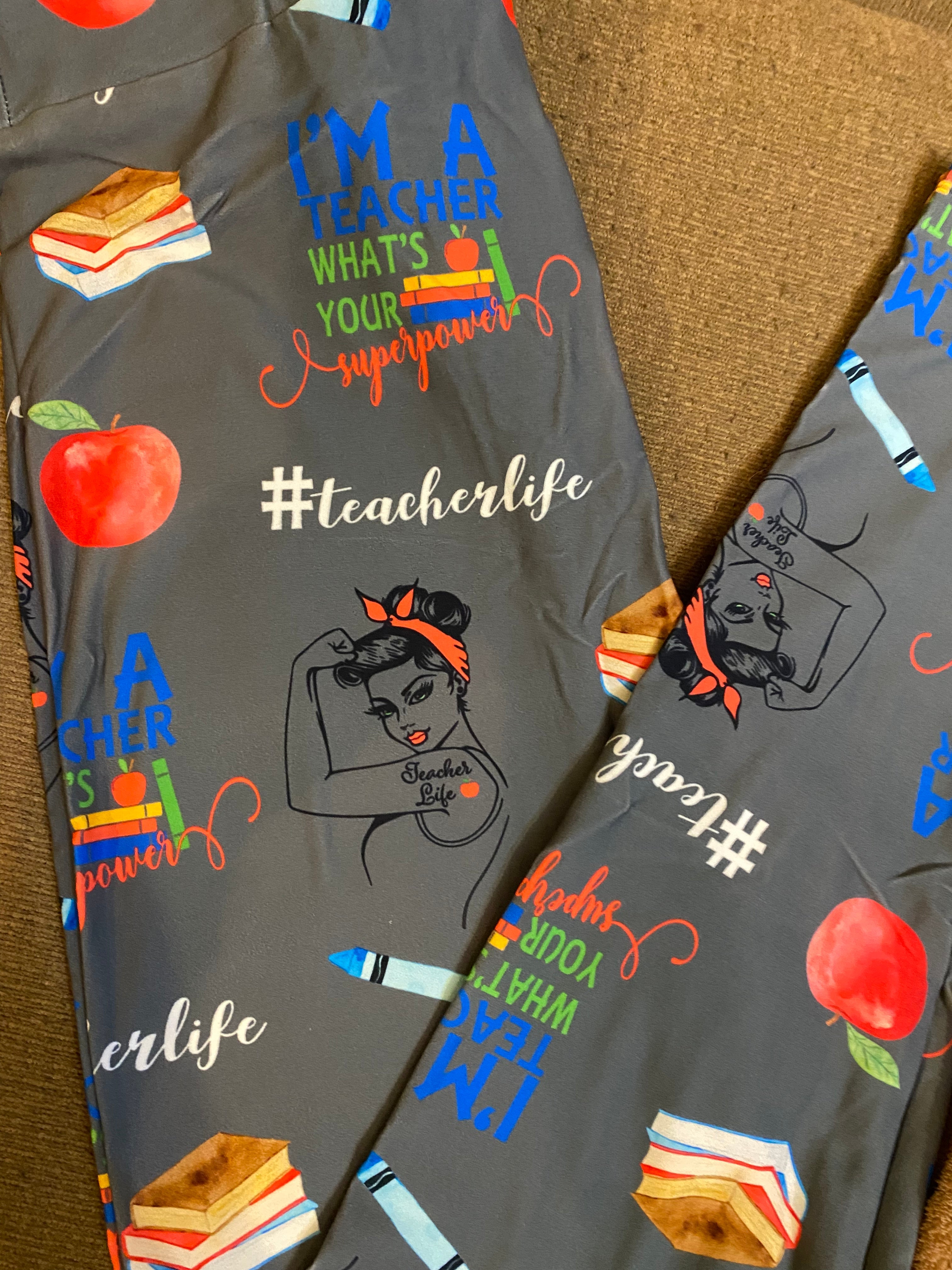 Teacherlife  os leggings