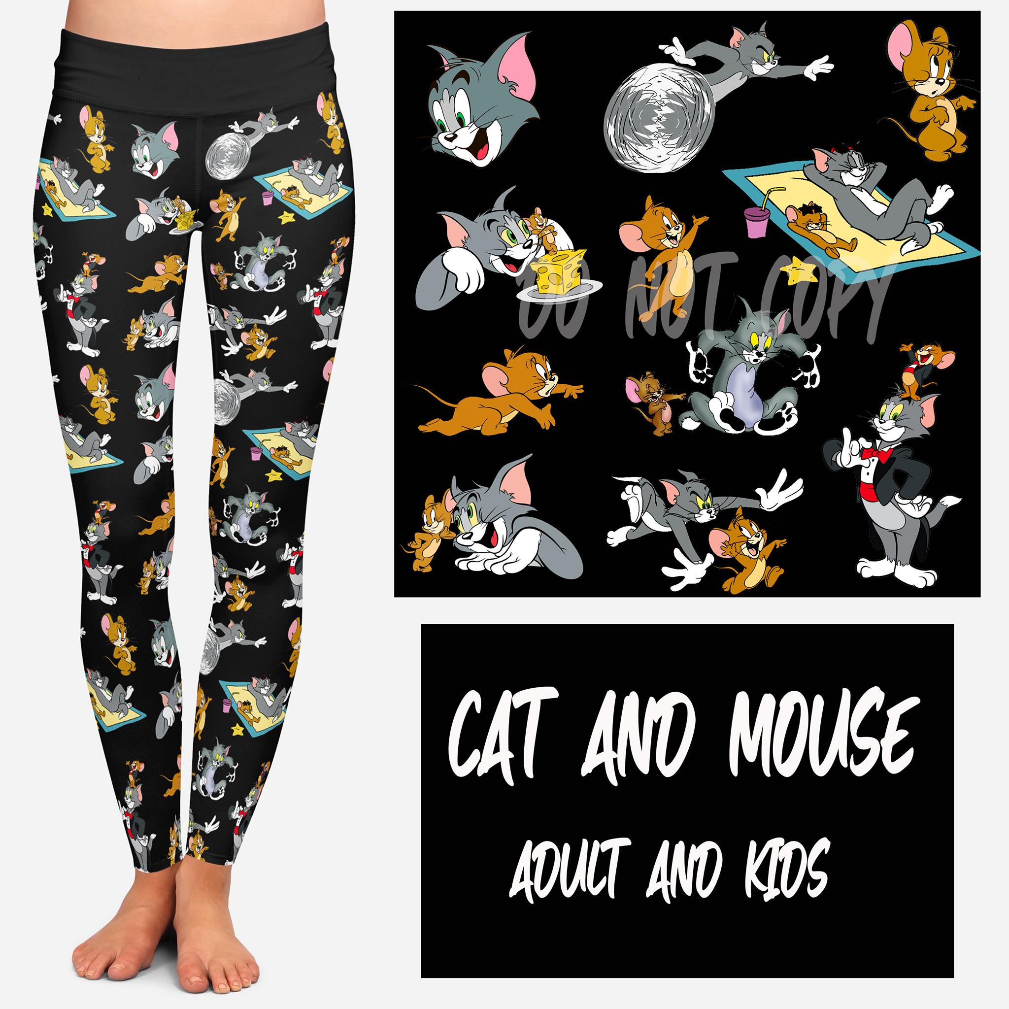 CAT AND MOUSE LEGGINGS AND JOGGERS