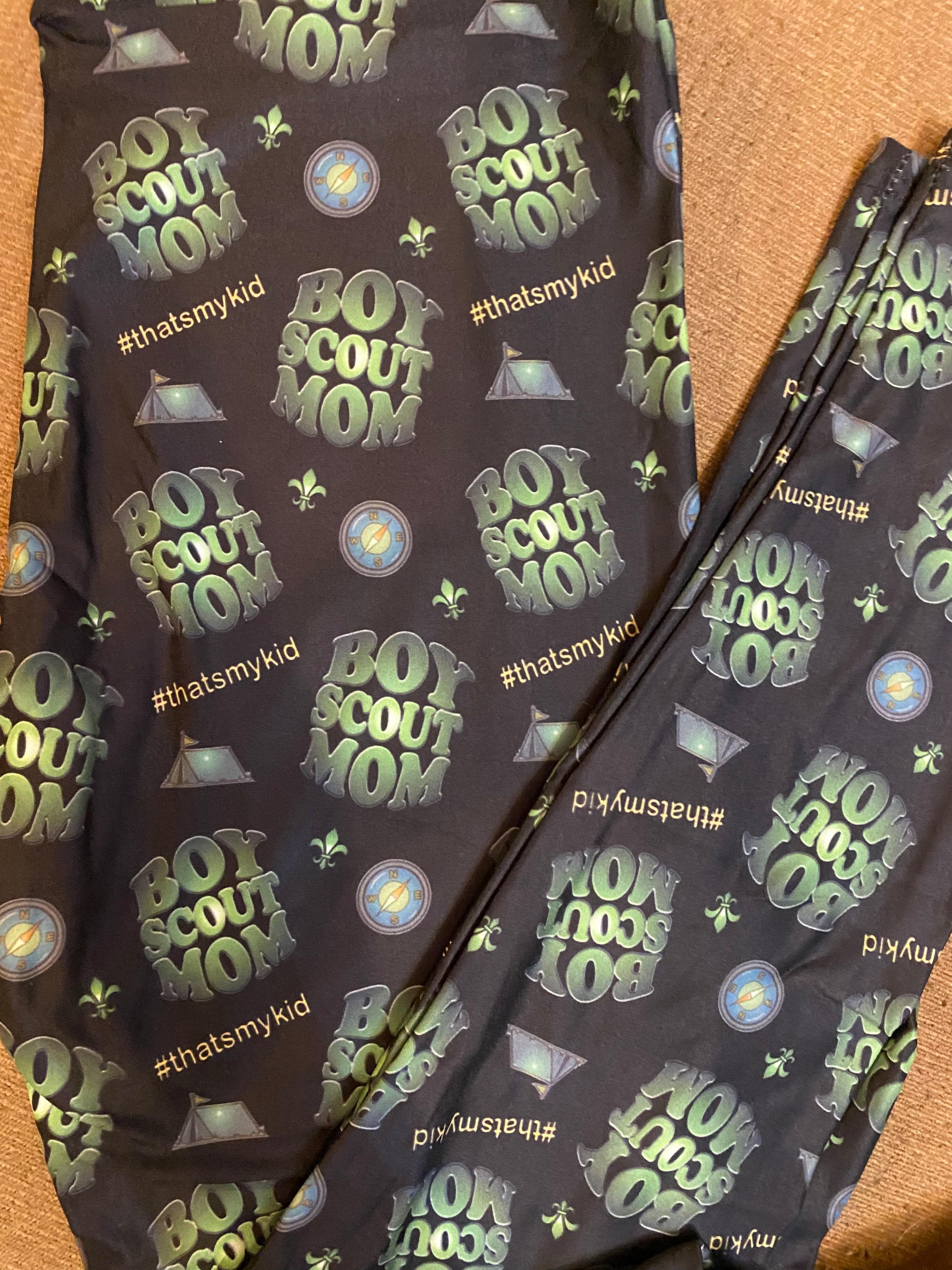 Scout mom leggings