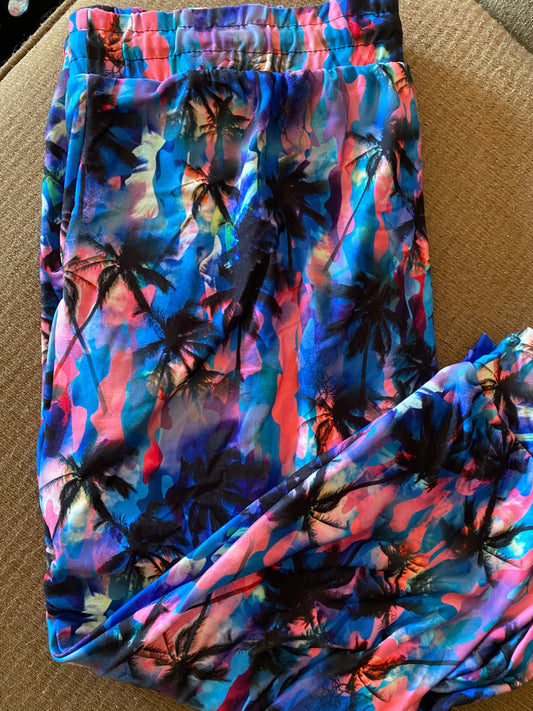 Palms l/xl capri joggers