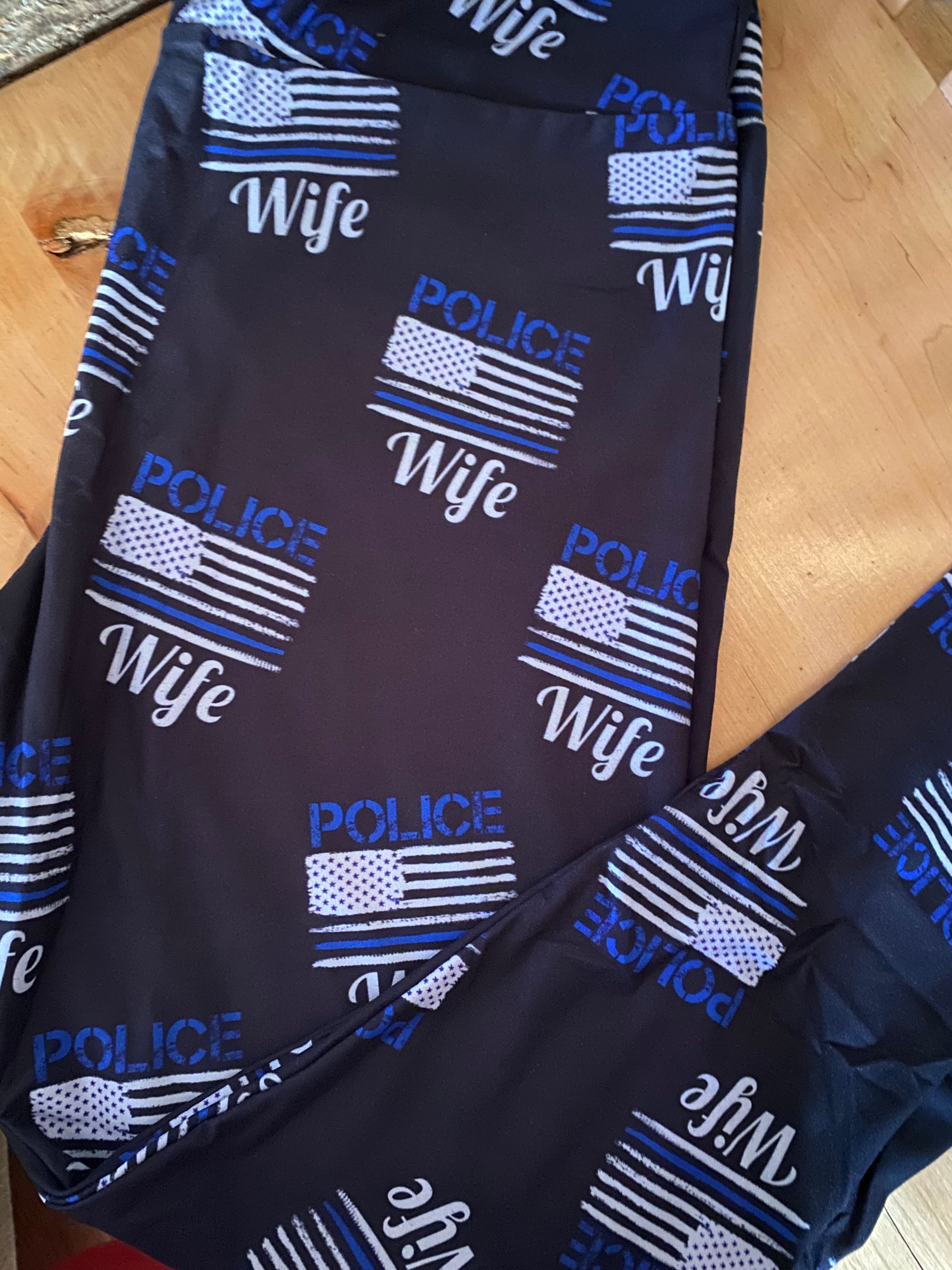 Police wife leggings