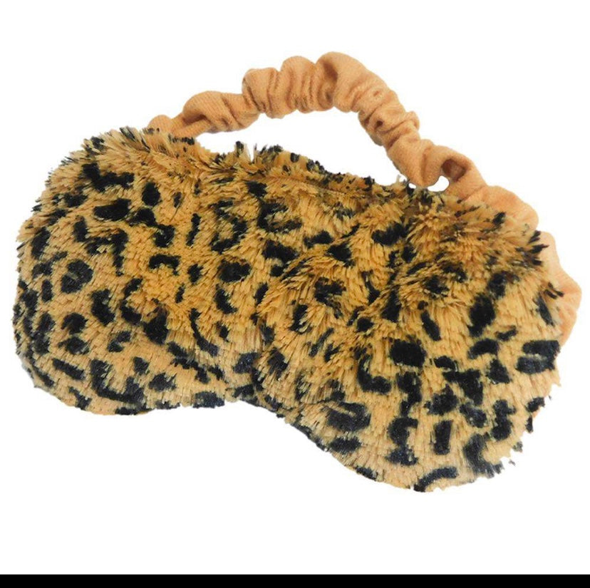 WARMIES- CHEETAH EYE MASK