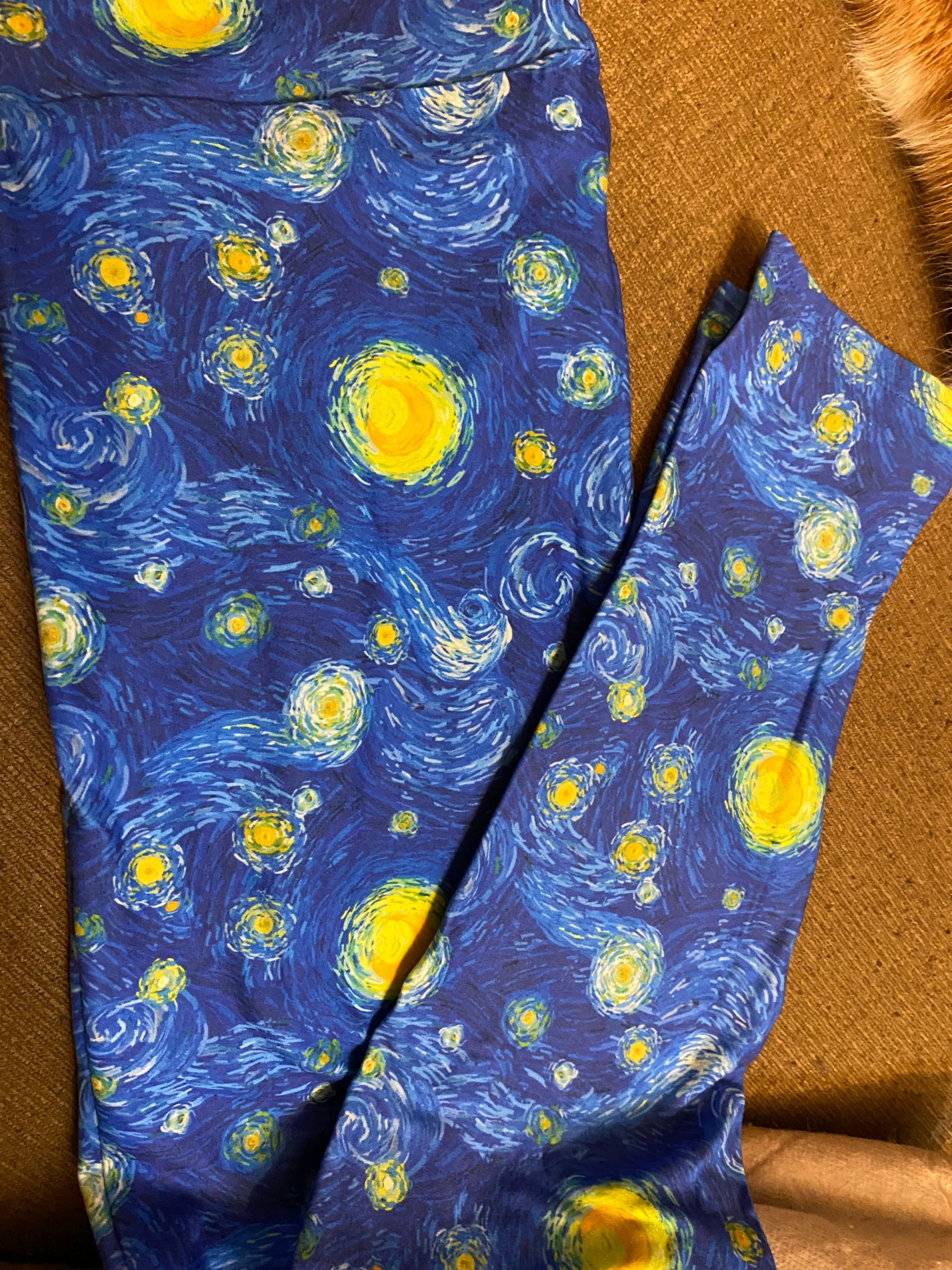 Starry night Tween leggings