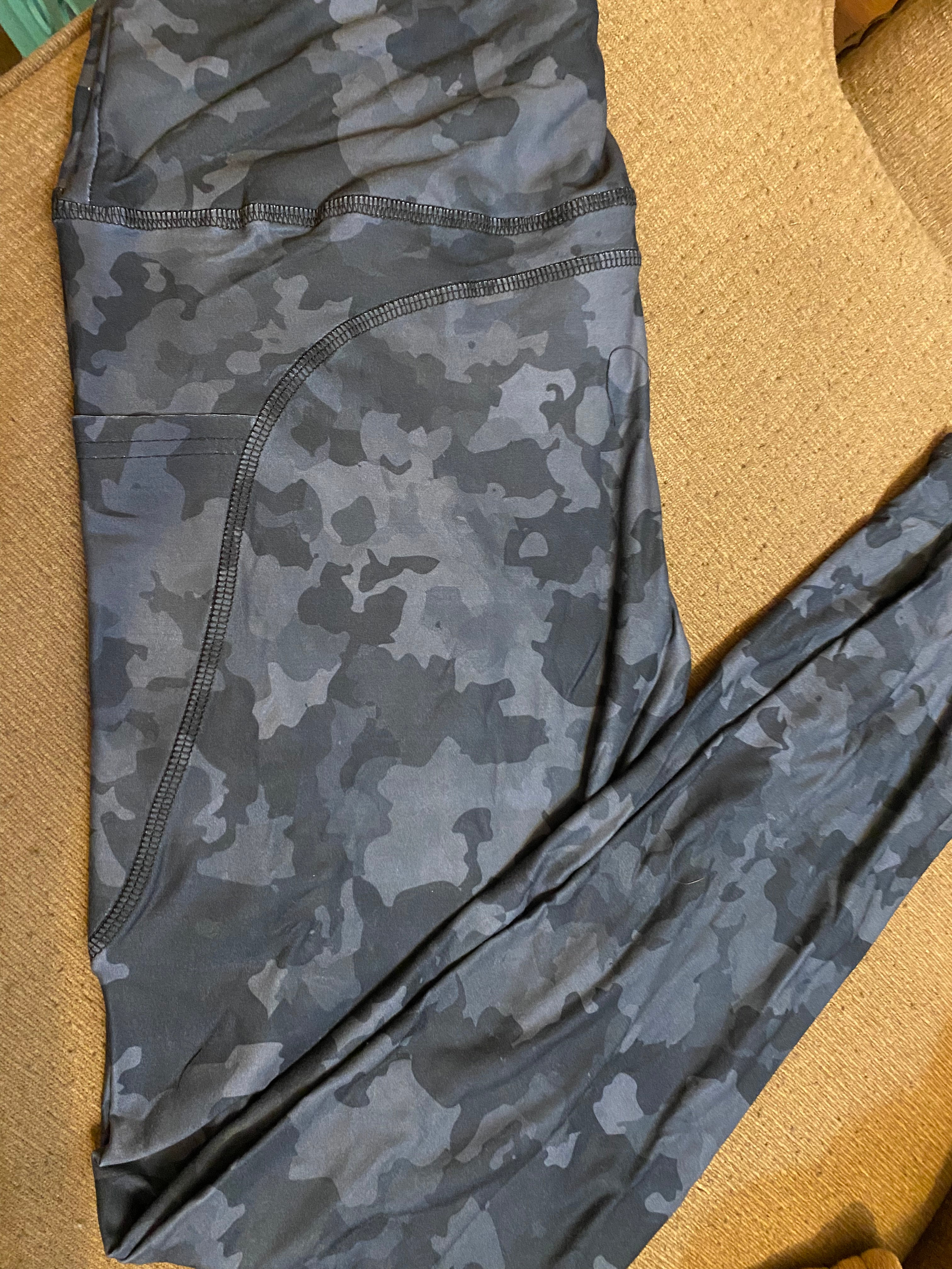 Black camo tc leggings