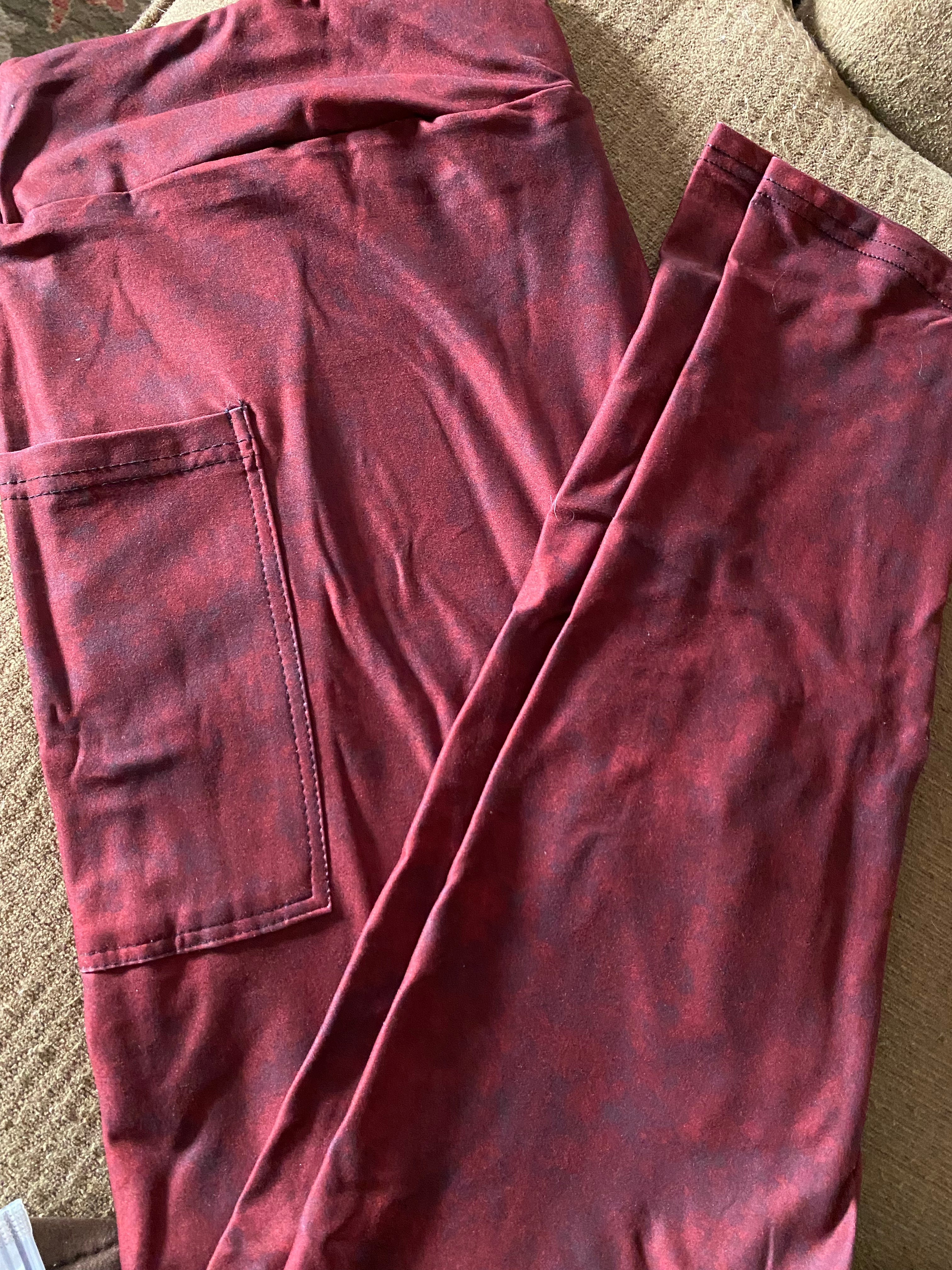 Merlot grunge tc leggings