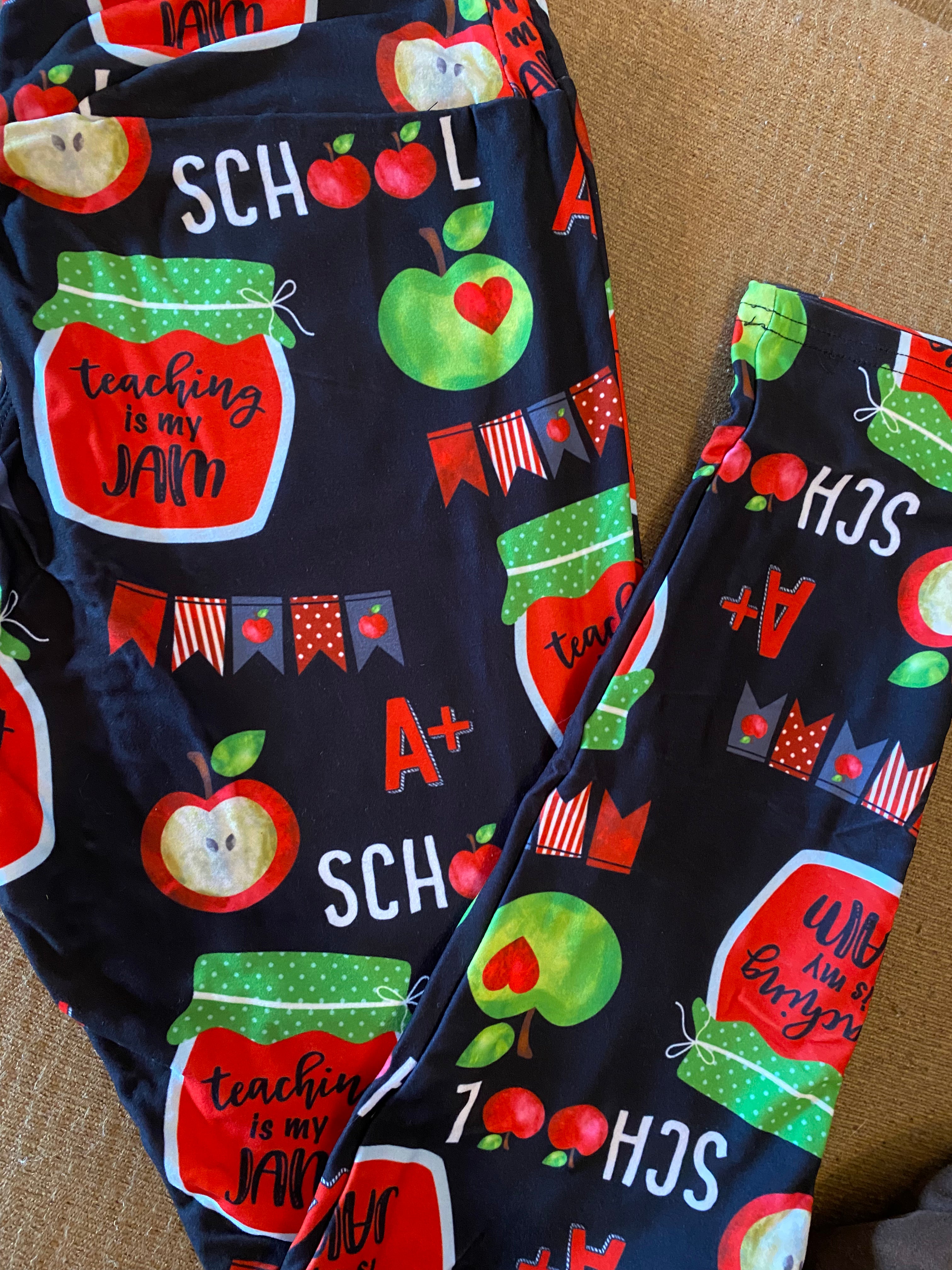 Teacher os leggings