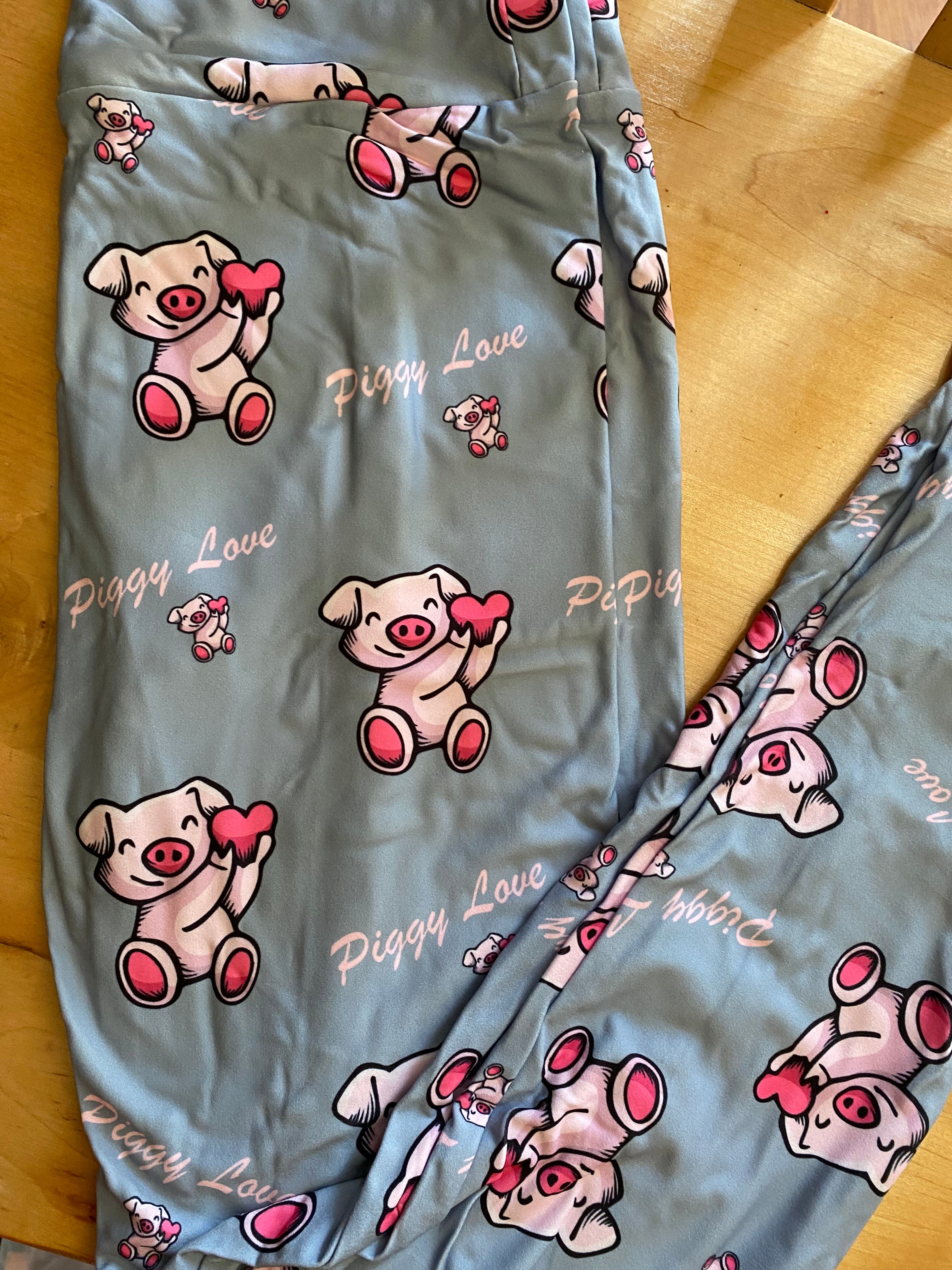 Piggy love leggings