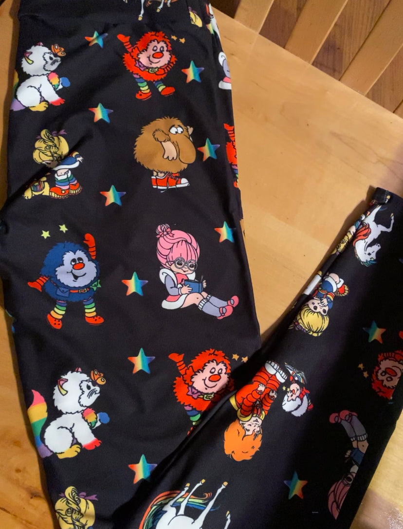 Rainbow friends leggings