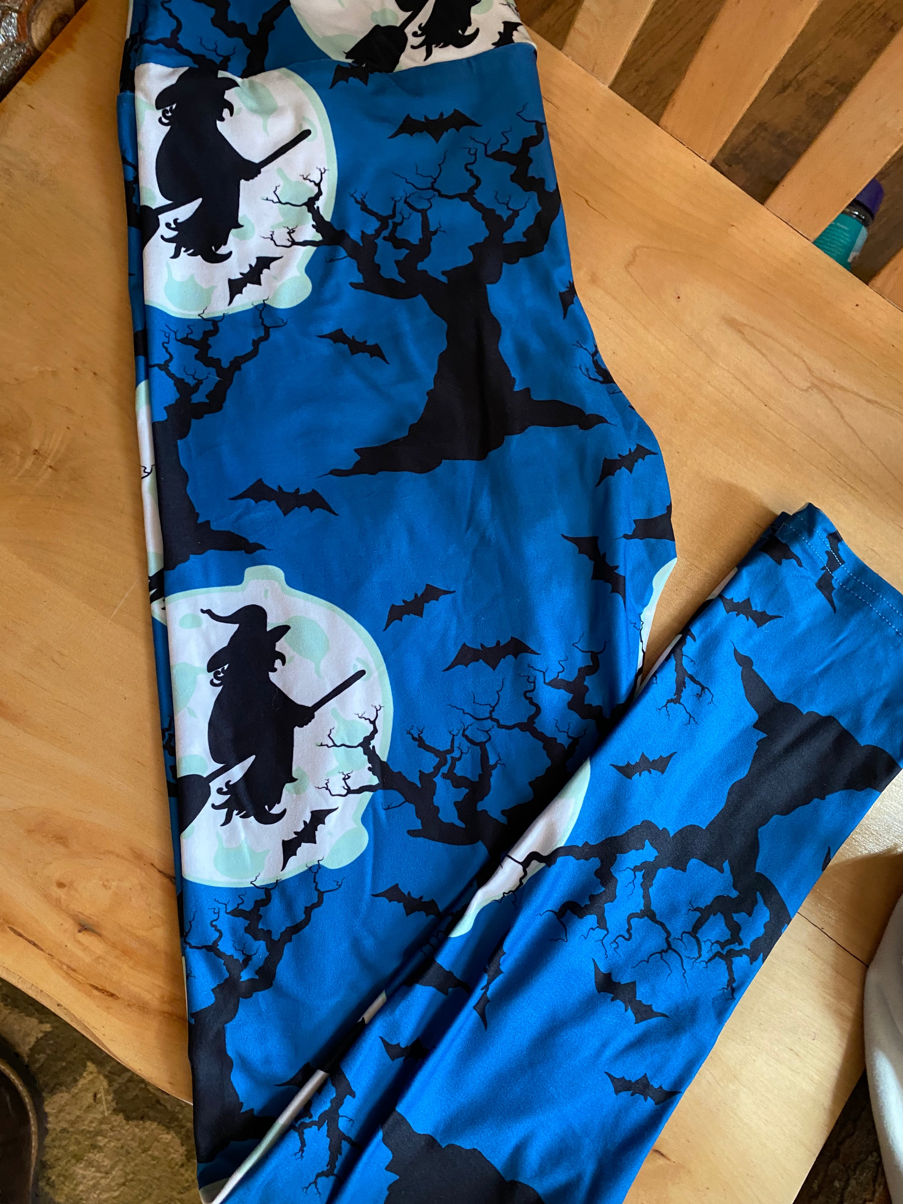 Moon witch tween leggings