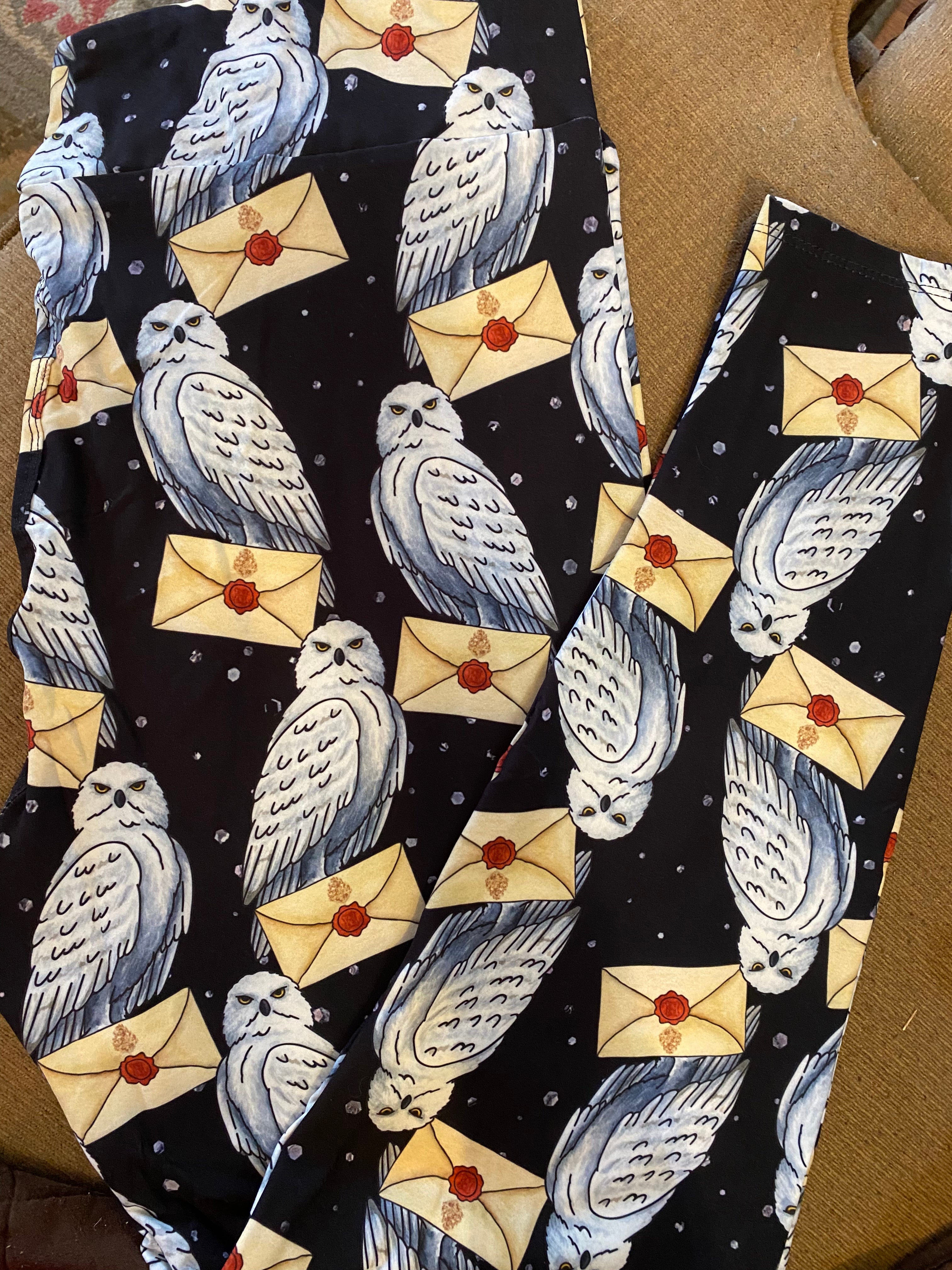 Owl letters lead tc2 leggings