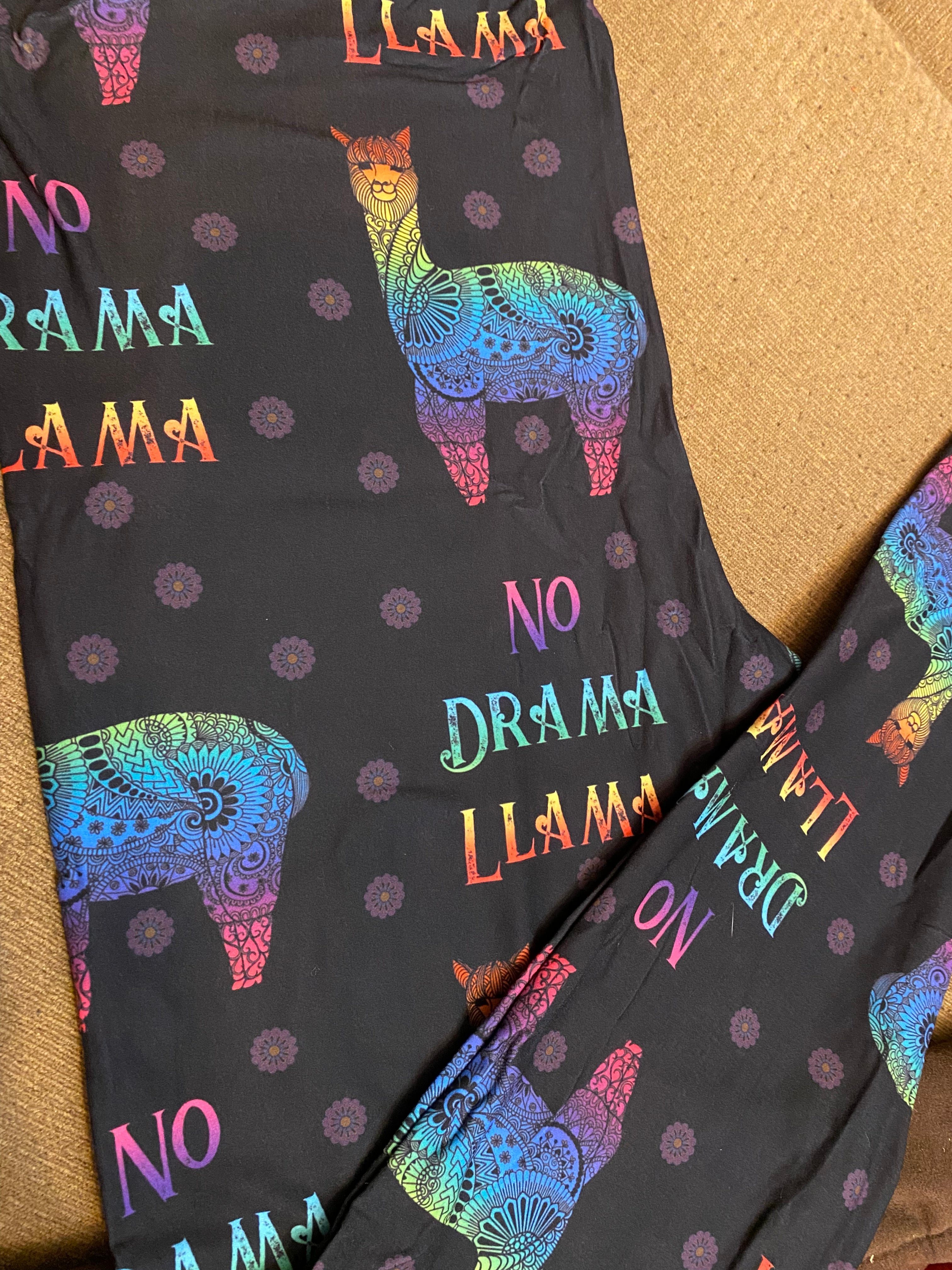 No drama llama tc leggings