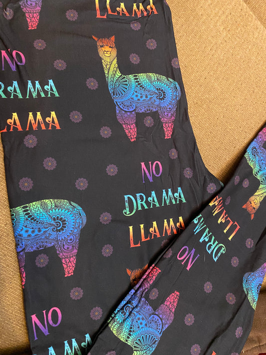 No drama llama tc leggings