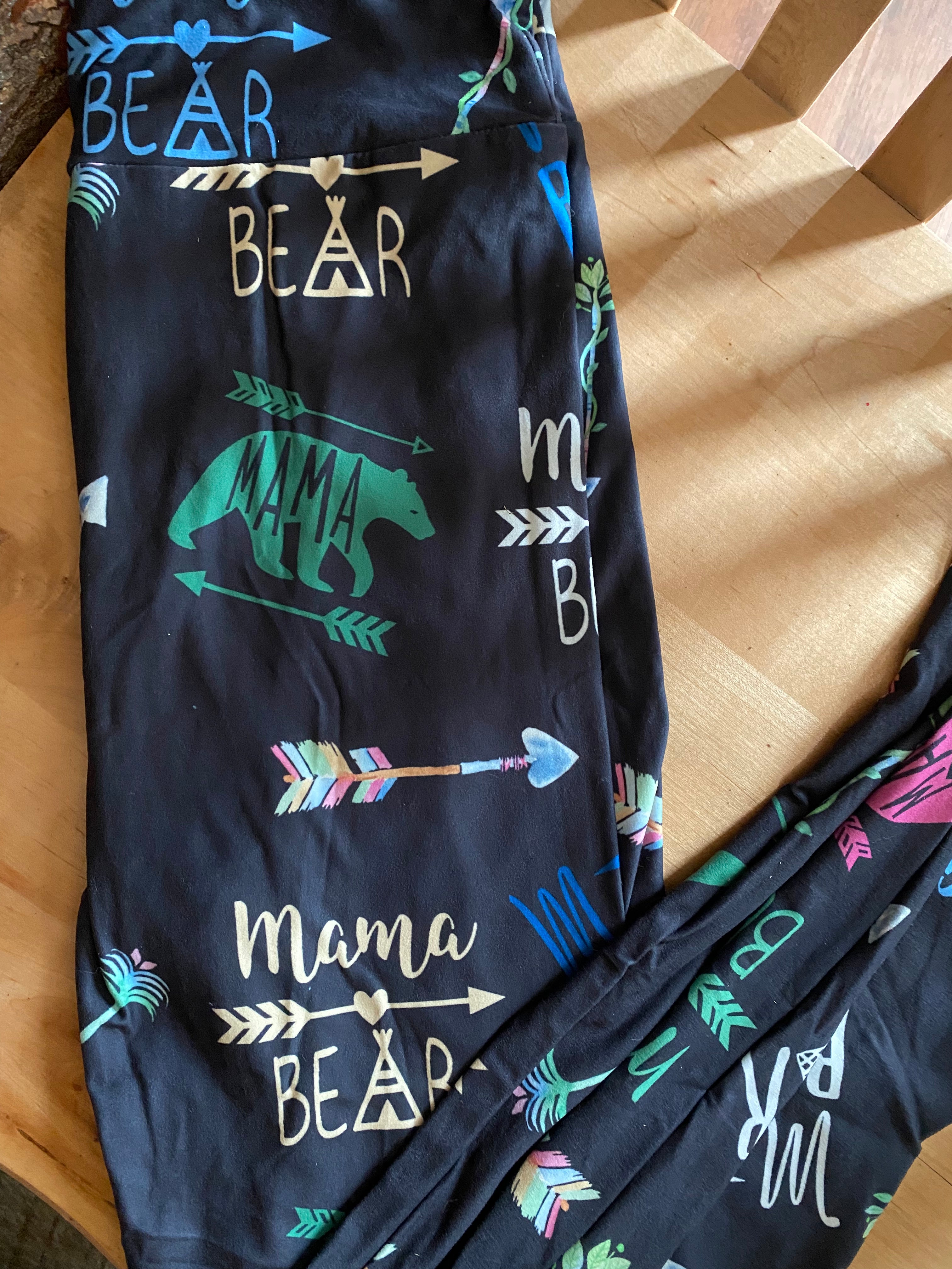 Mama bear os leggings